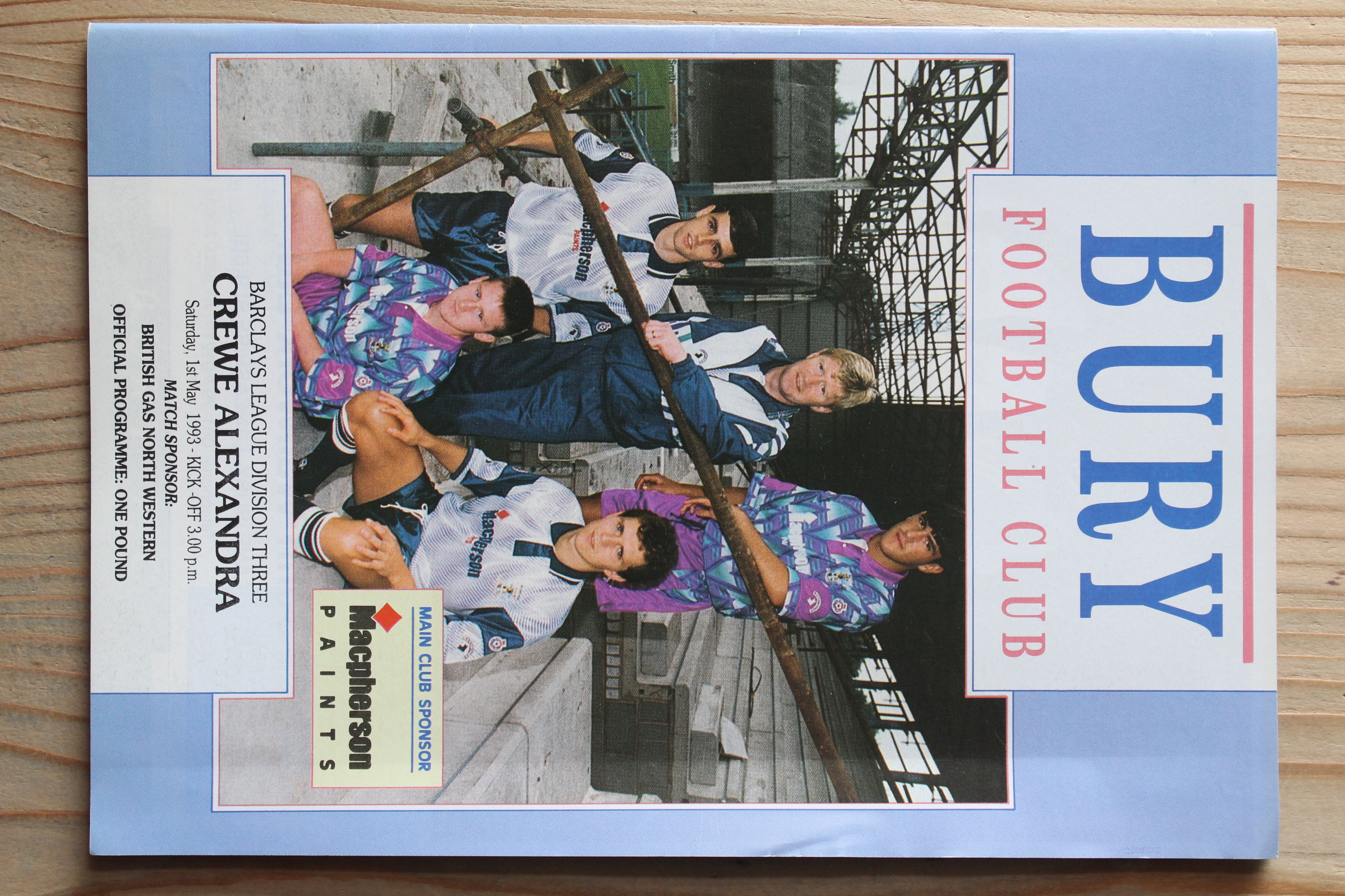 Bury FC v Crewe Alexandra FC