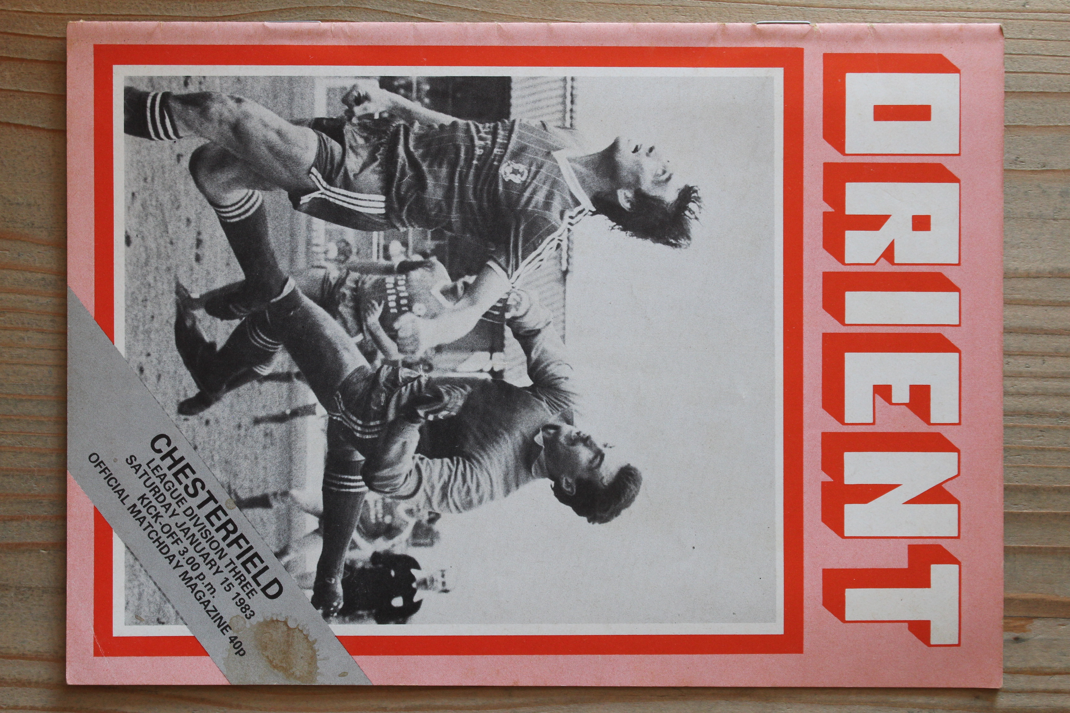 Orient v Chesterfield FC