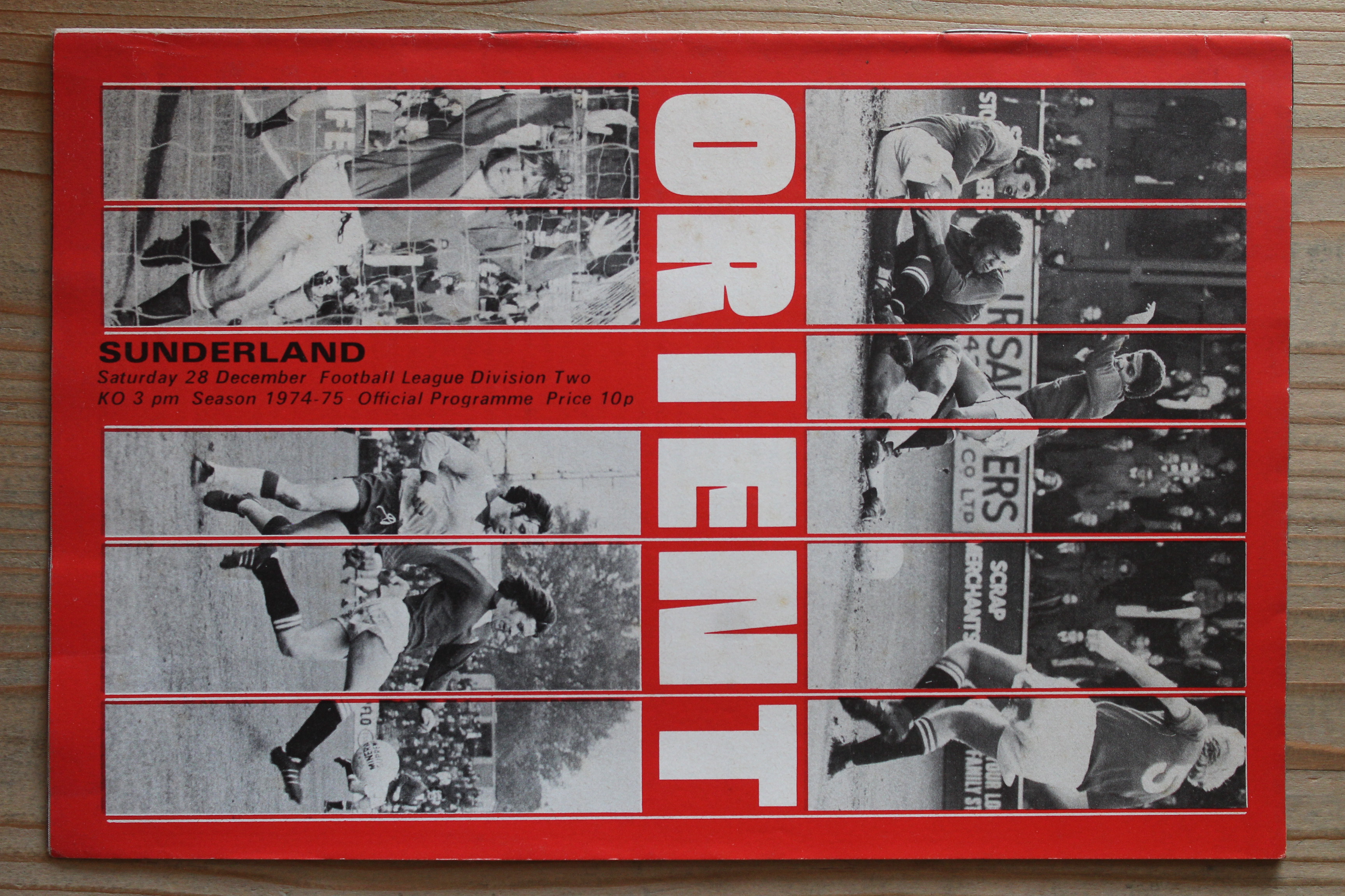 Orient v Sunderland FC