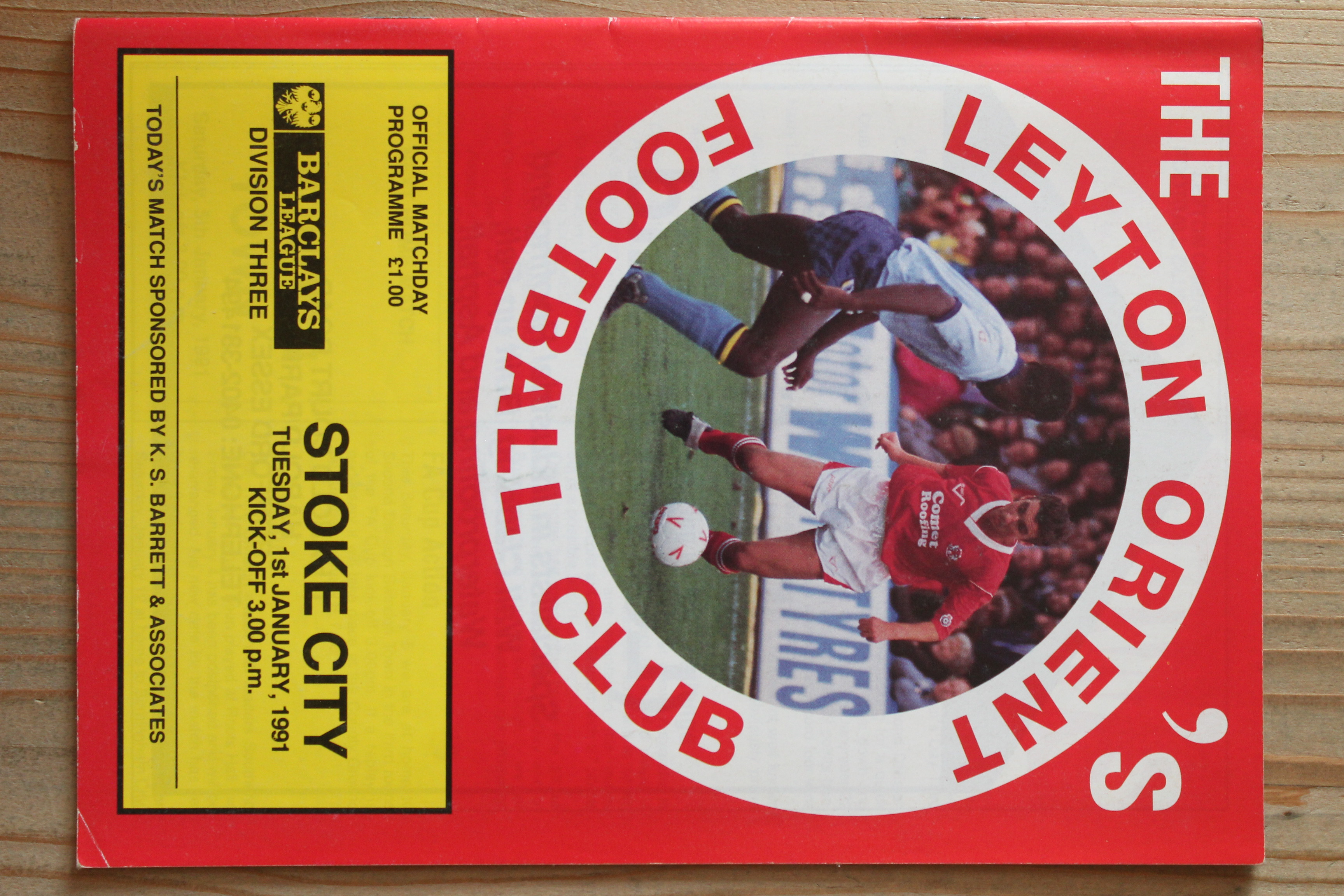 Leyton Orient FC v Stoke City FC