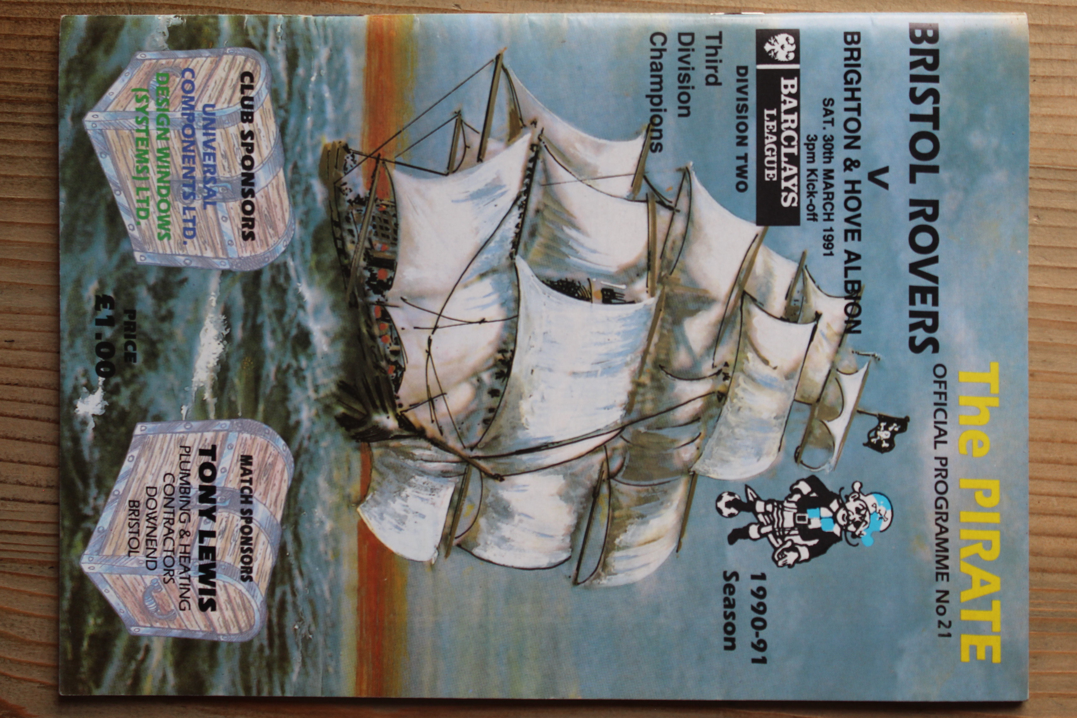 Bristol Rovers FC v Brighton & Hove Albion FC