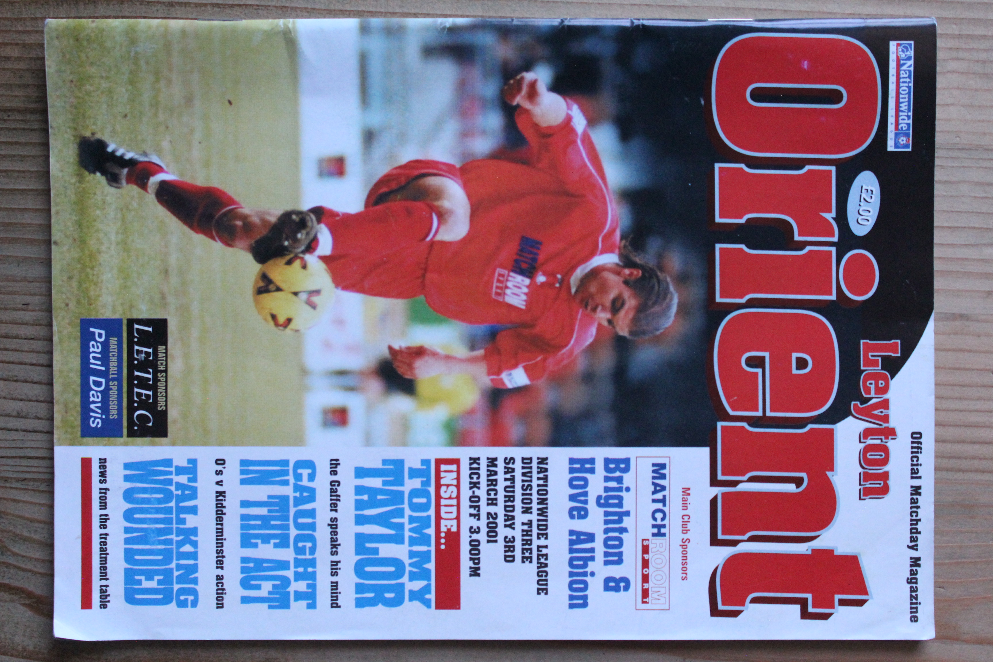 Leyton Orient FC v Brighton & Hove Albion FC