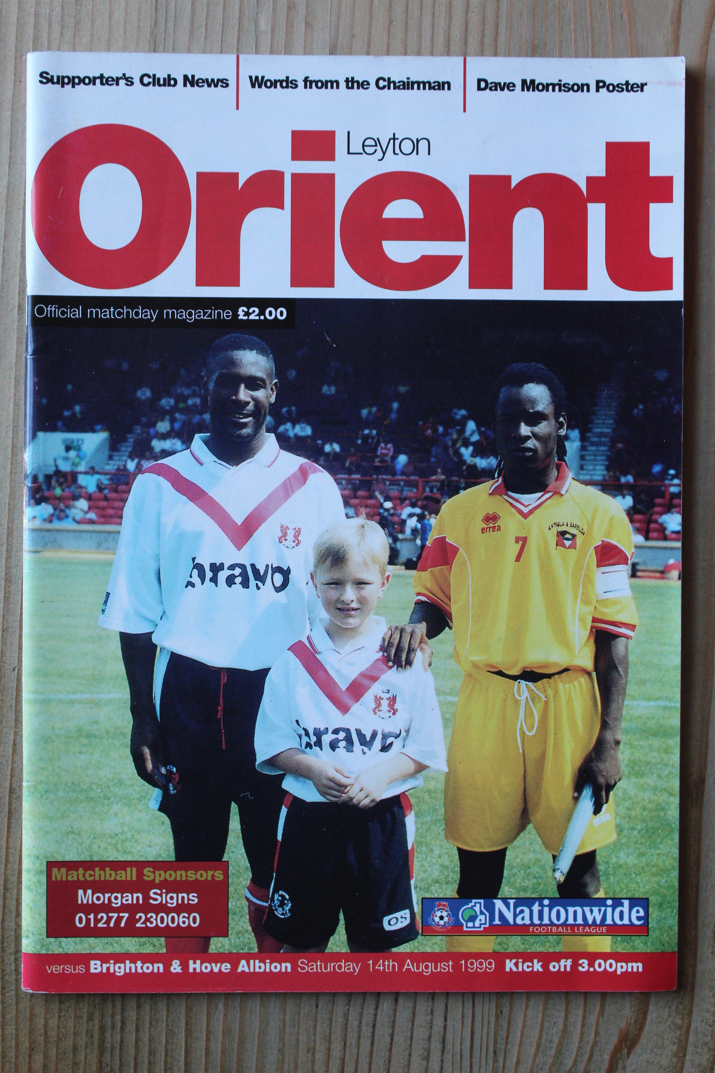 Leyton Orient FC v Brighton & Hove Albion FC