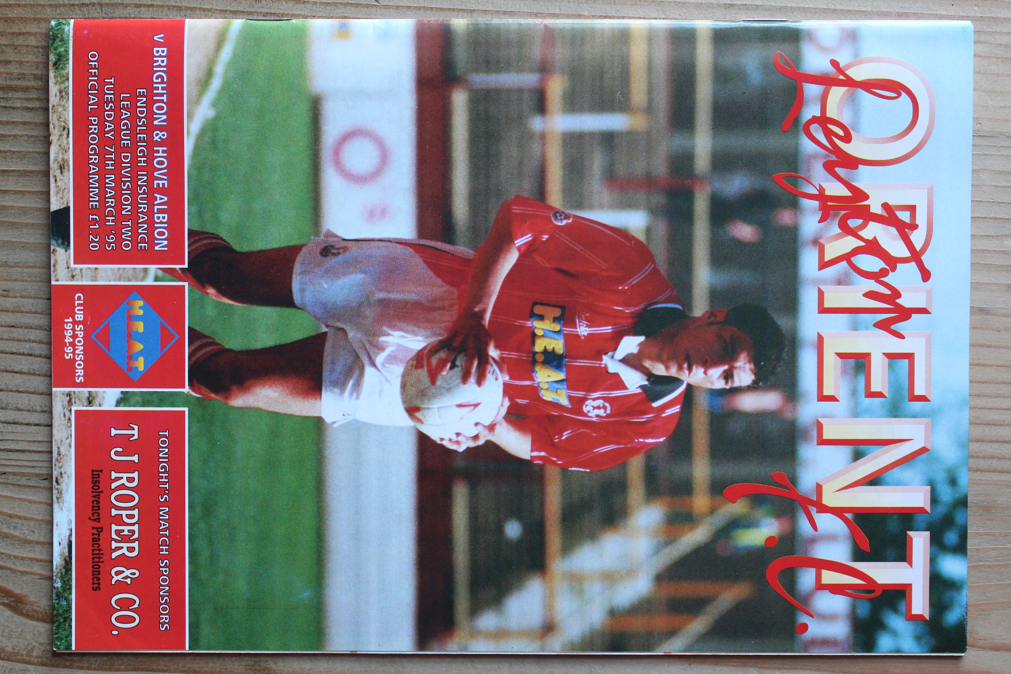 Leyton Orient FC v Brighton & Hove Albion FC