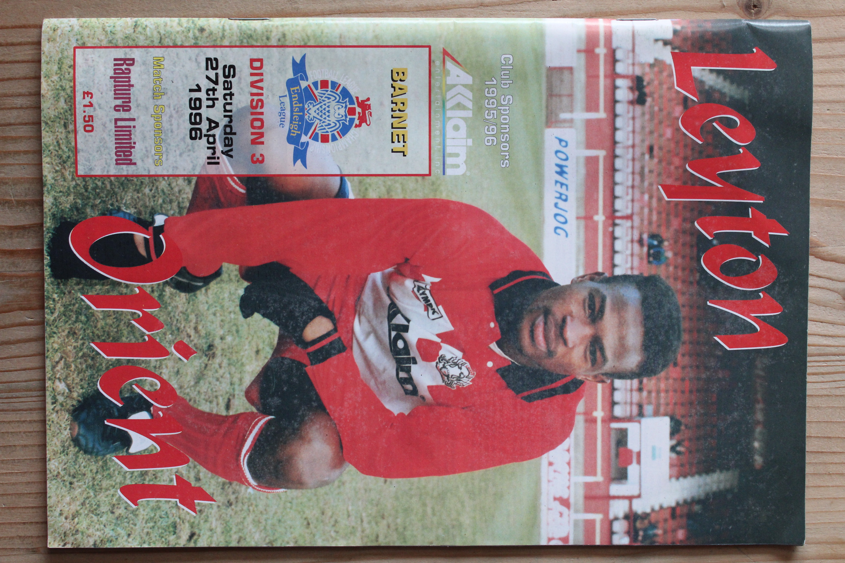 Leyton Orient FC v Barnet FC