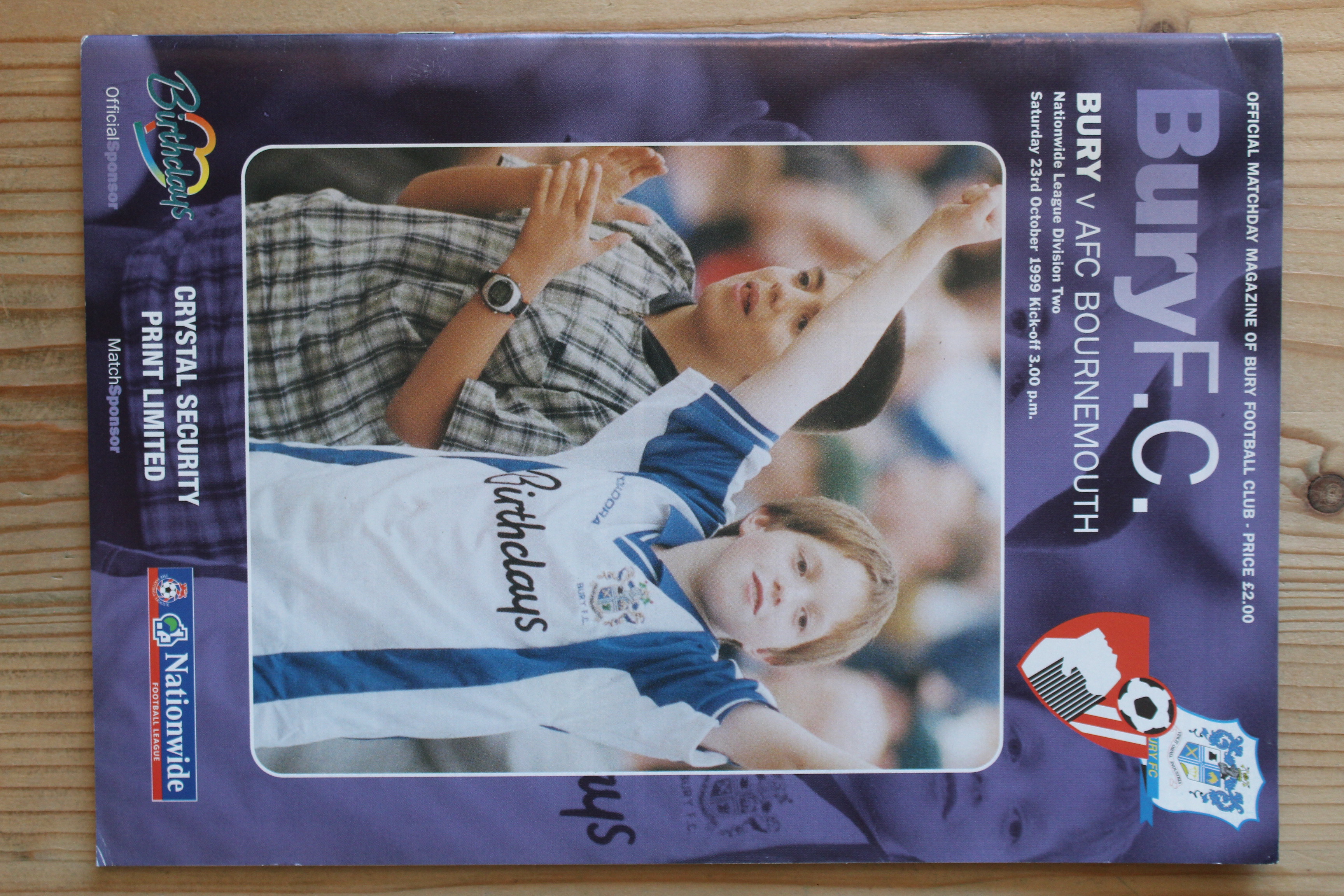 Bury FC v AFC Bournemouth