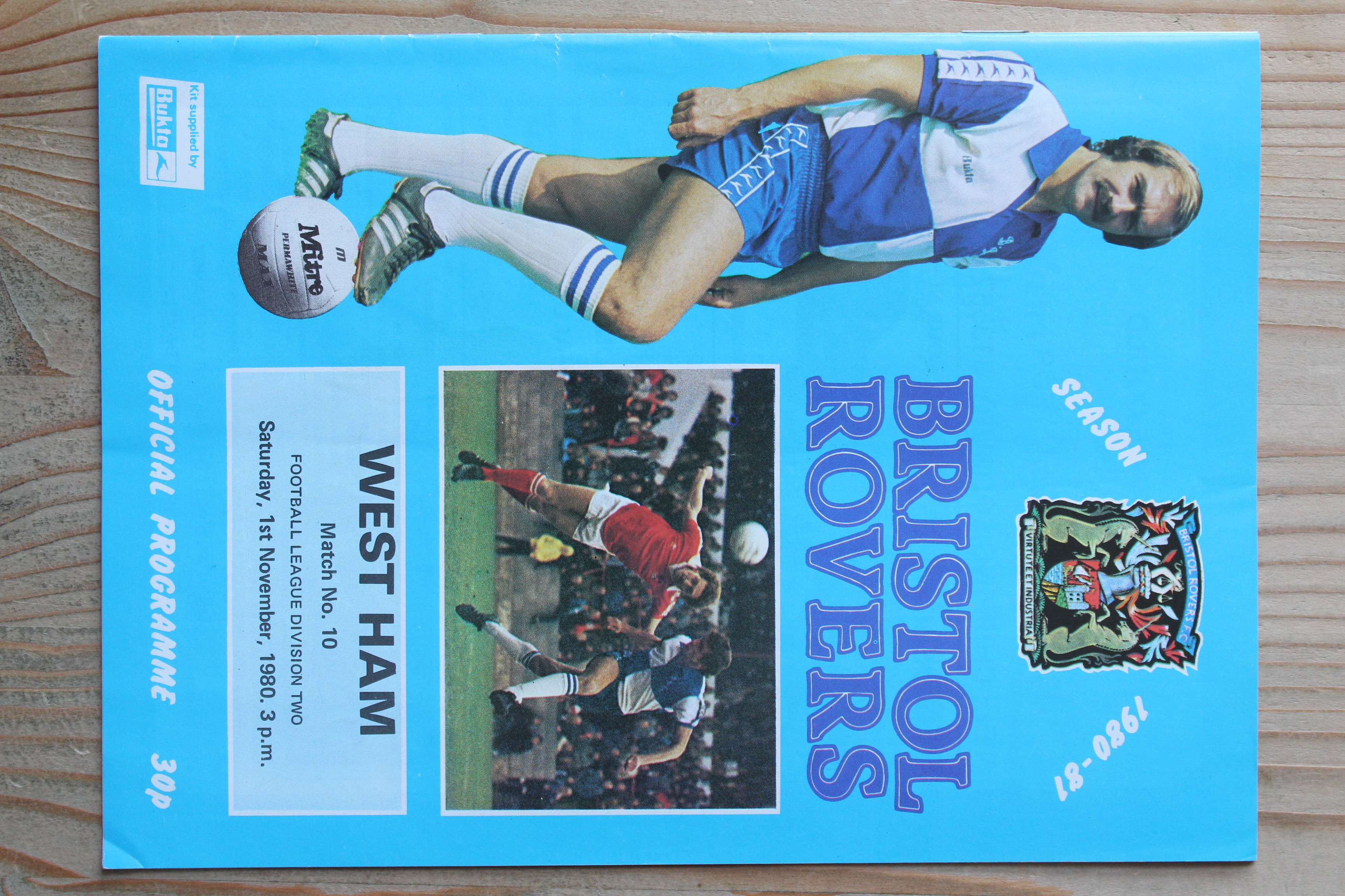 Bristol Rovers FC v West Ham United FC