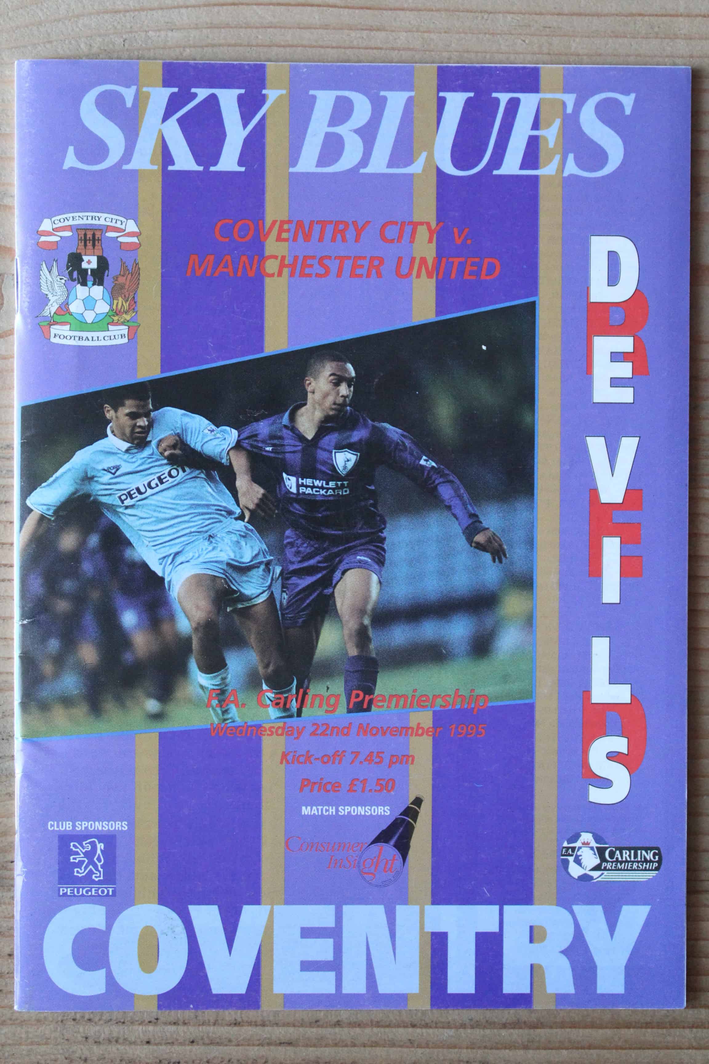 Coventry City FC v Manchester United FC