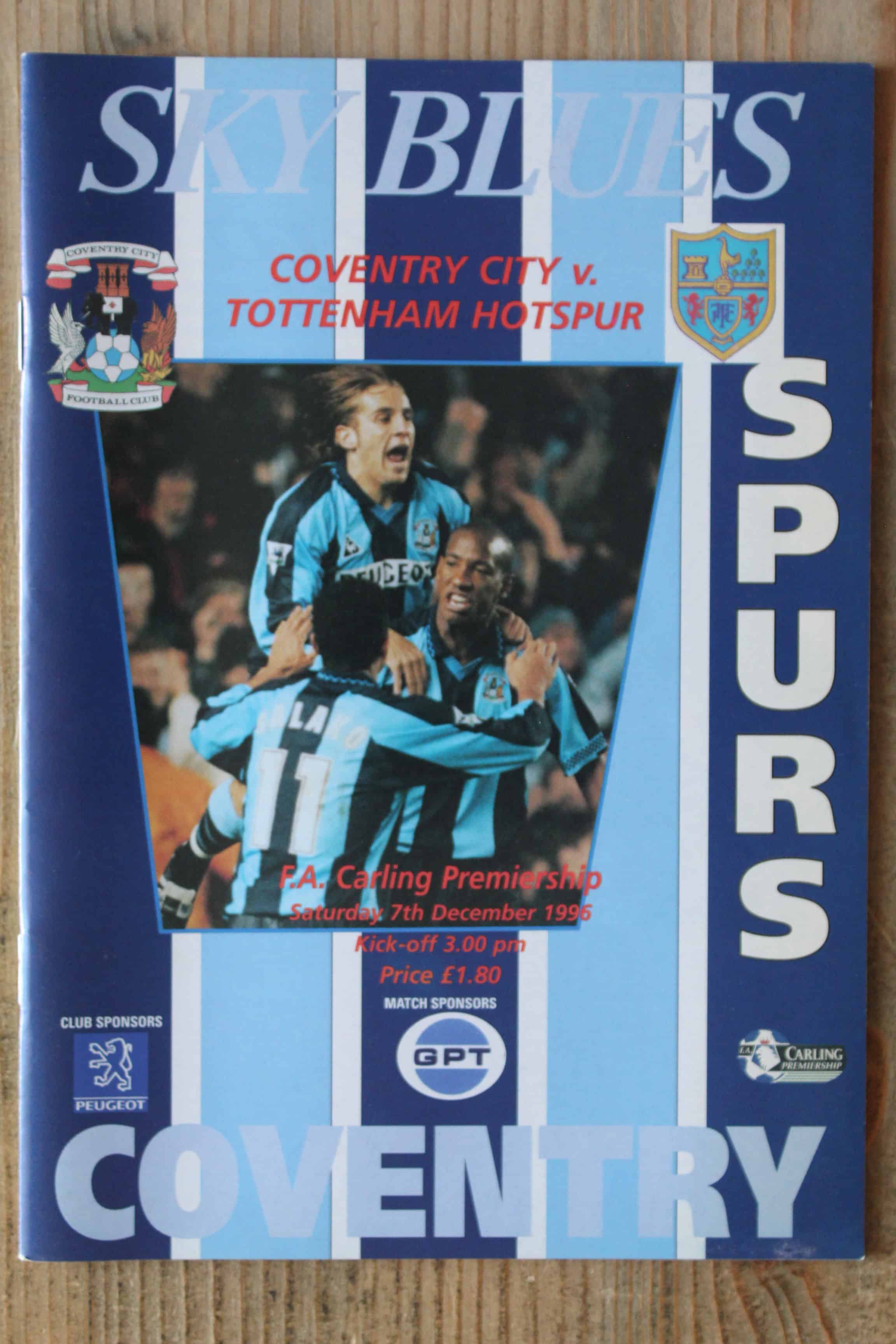 Coventry City FC v Tottenham Hotspur FC