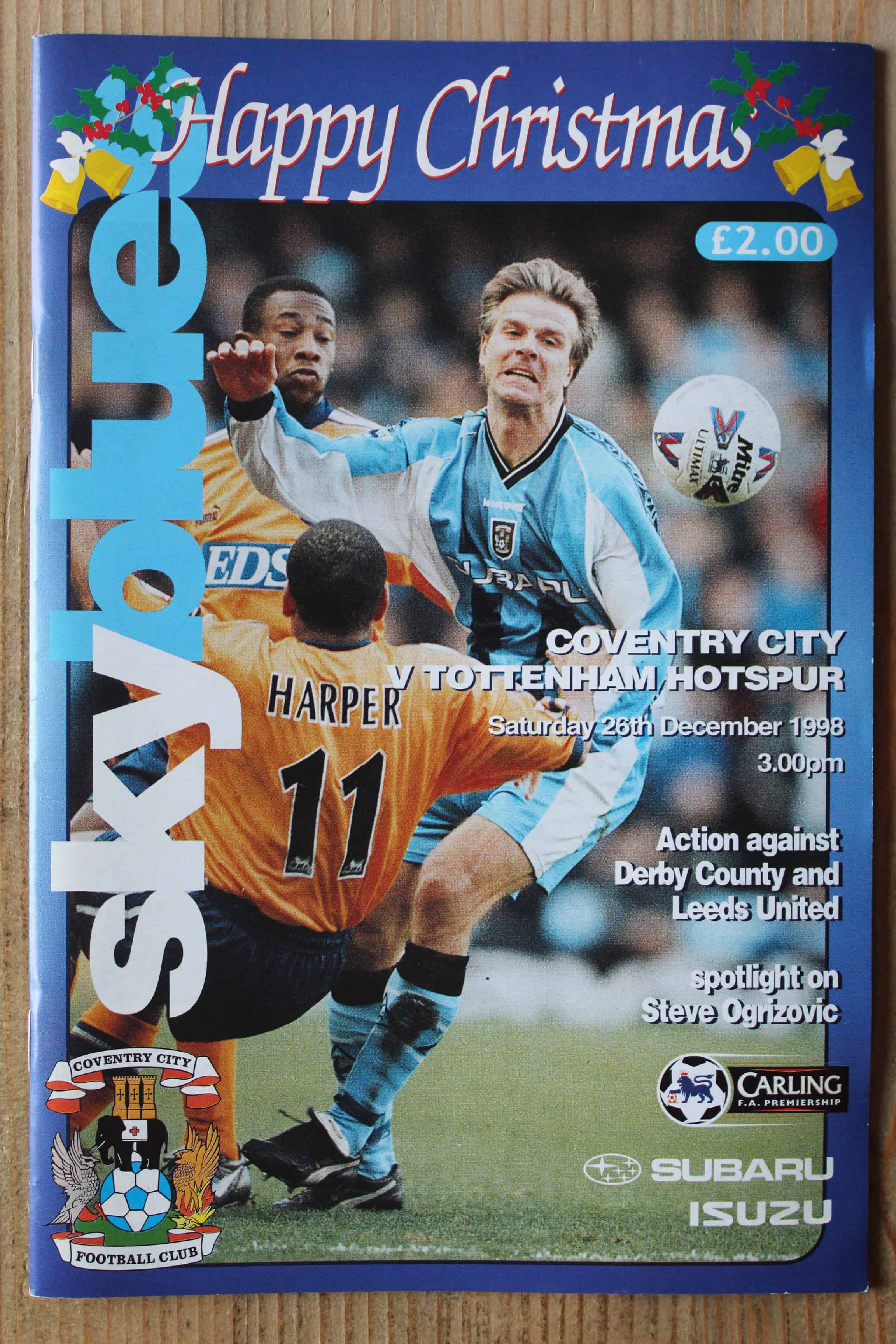 Coventry City FC v Tottenham Hotspur FC