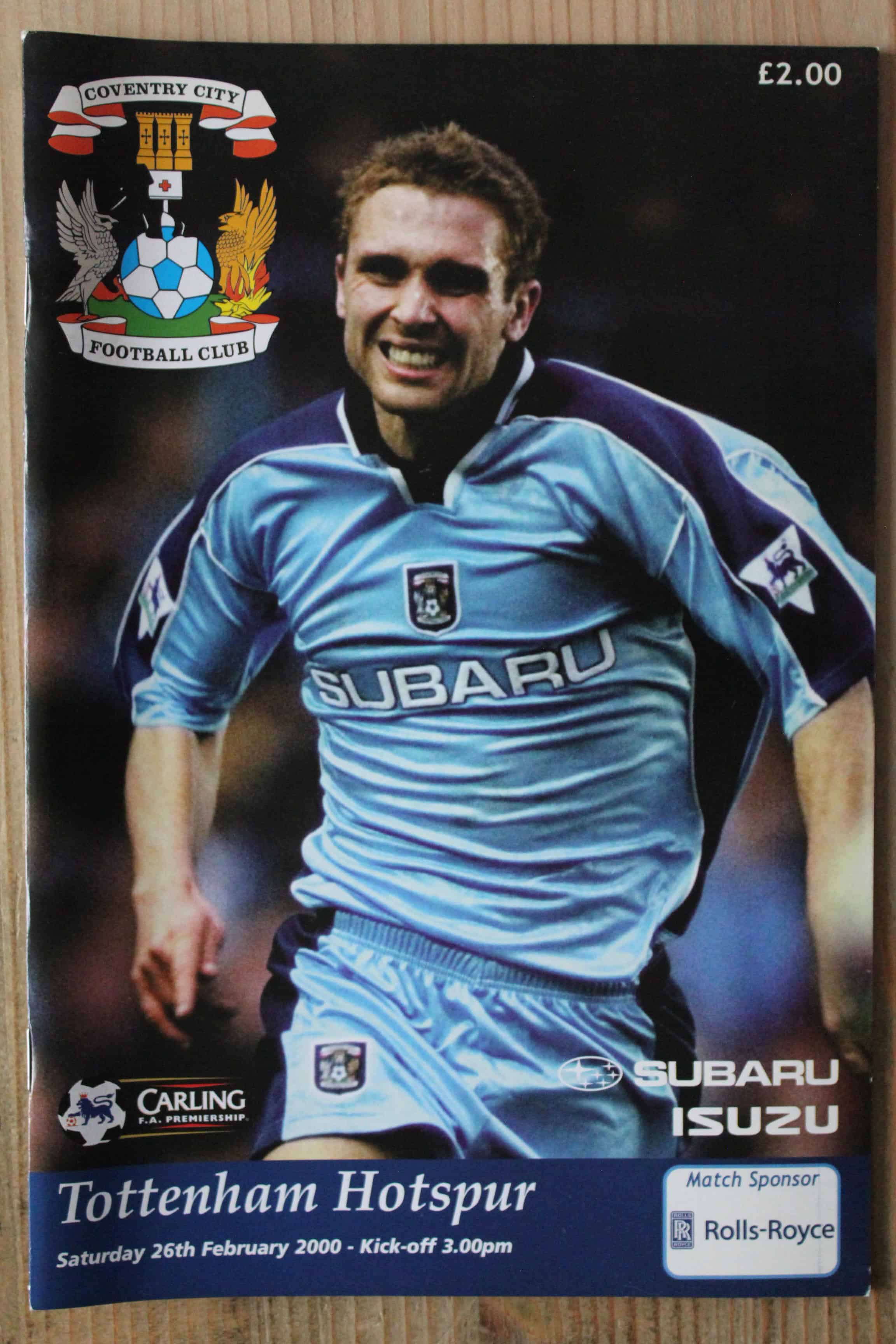 Coventry City FC v Tottenham Hotspur FC