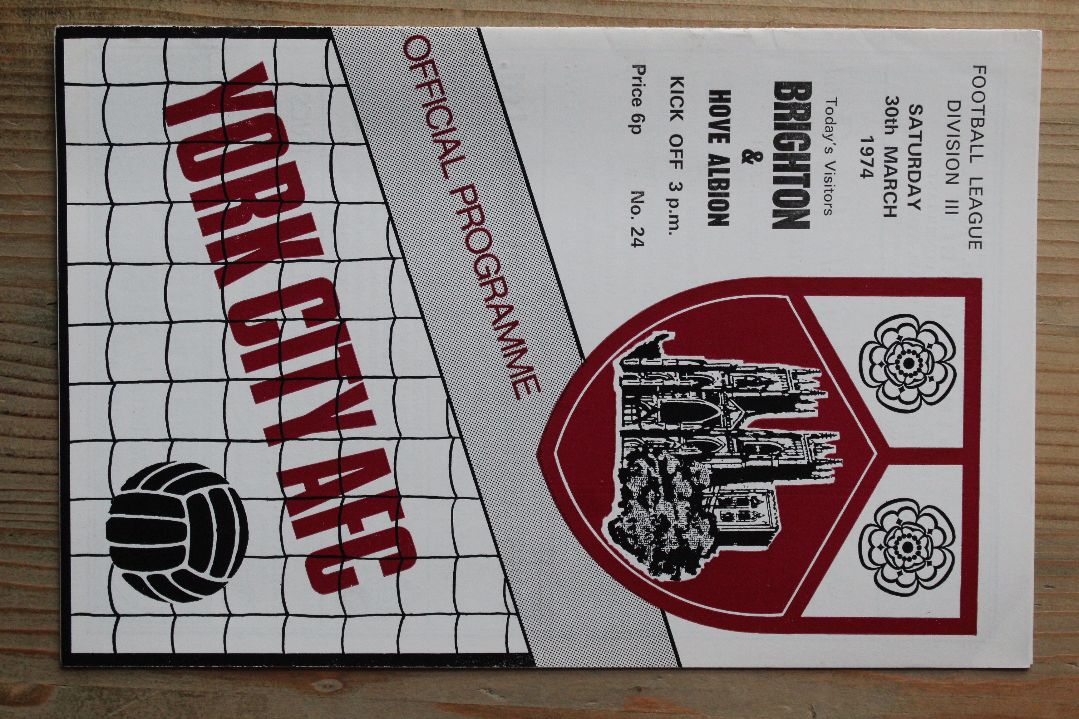 York City FC v Brighton & Hove Albion FC