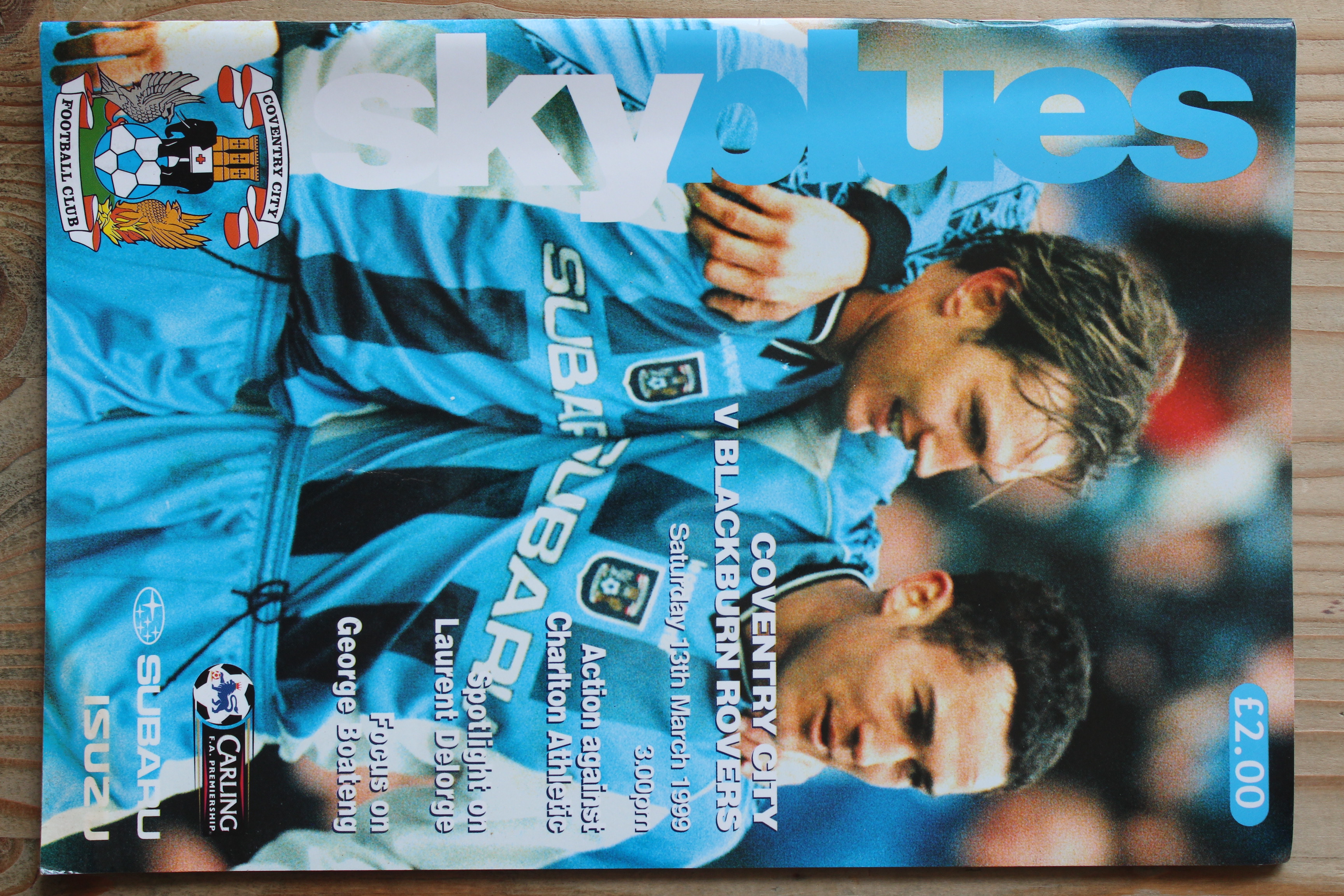 Coventry City FC v Blackburn Rovers FC