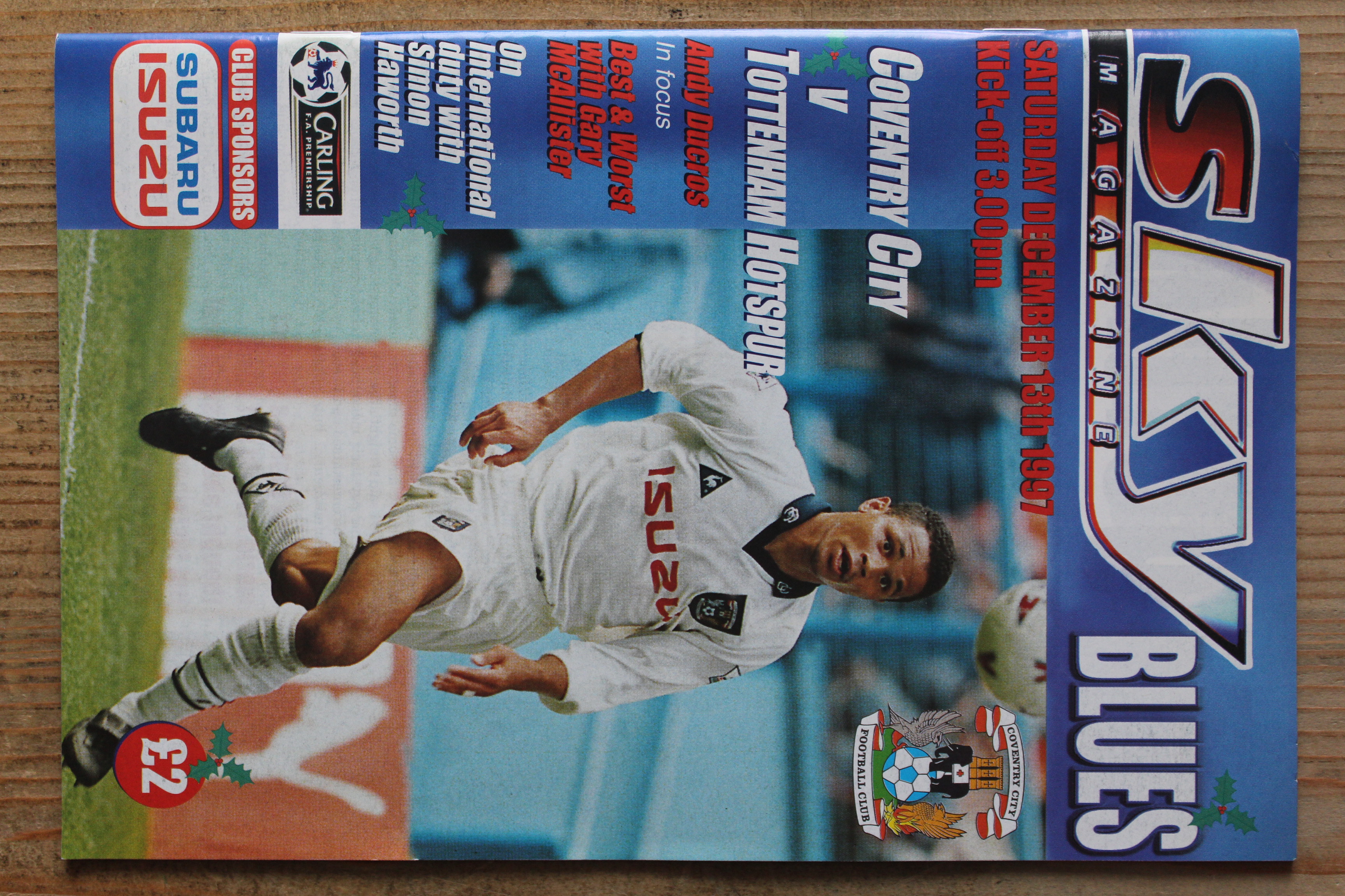 Coventry City FC v Tottenham Hotspur FC