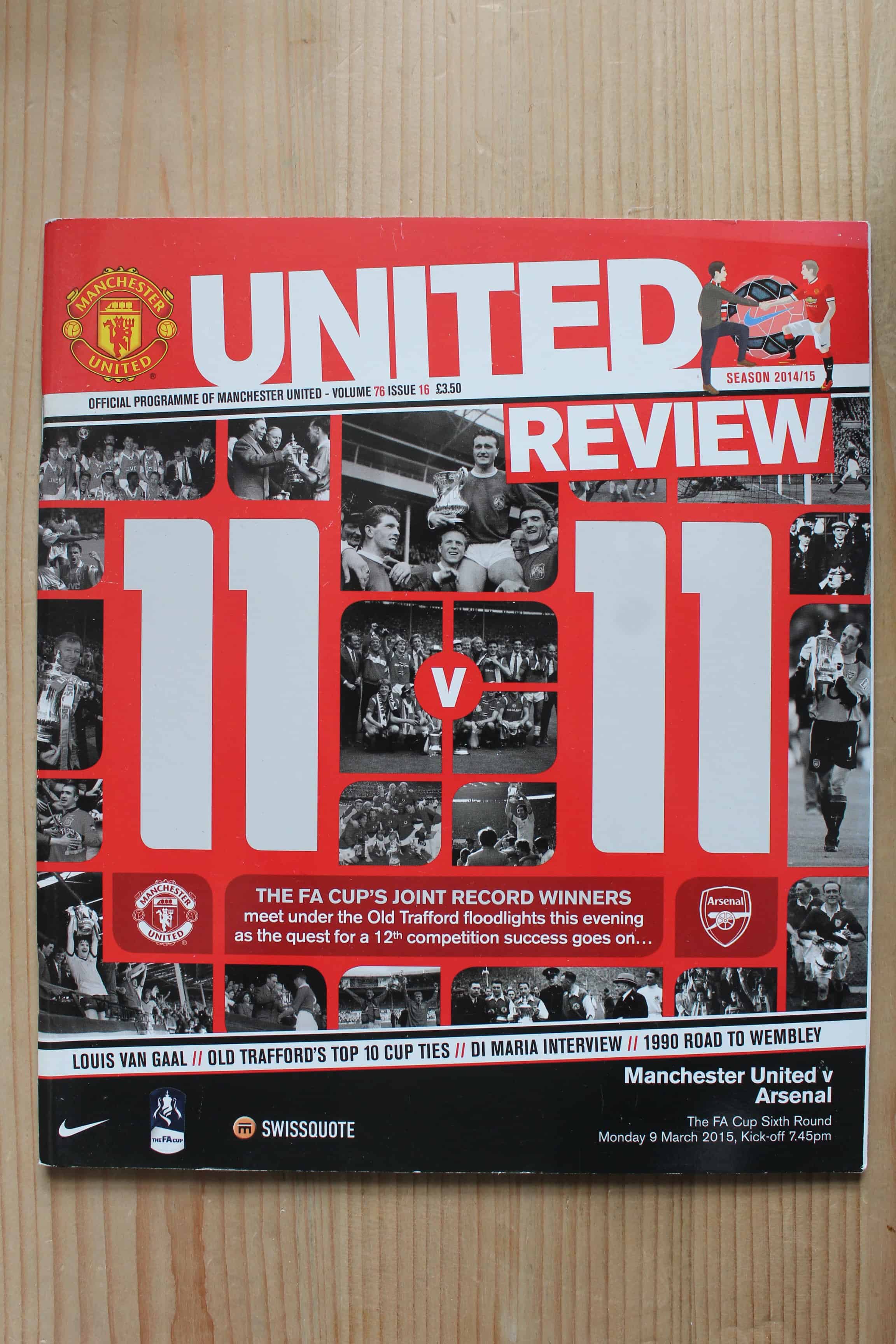 Manchester United FC v Arsenal FC