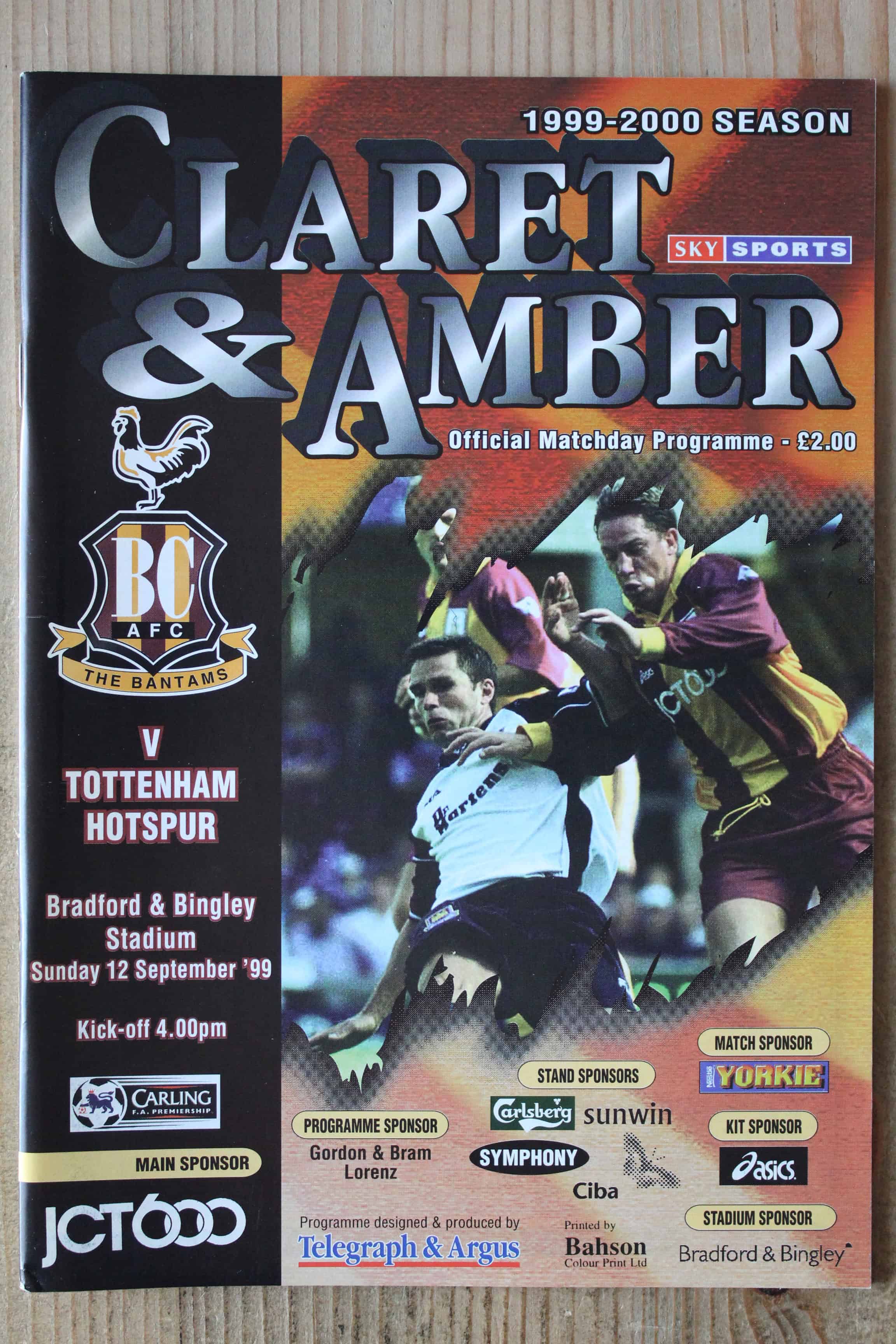 Bradford City FC v Tottenham Hotspur FC