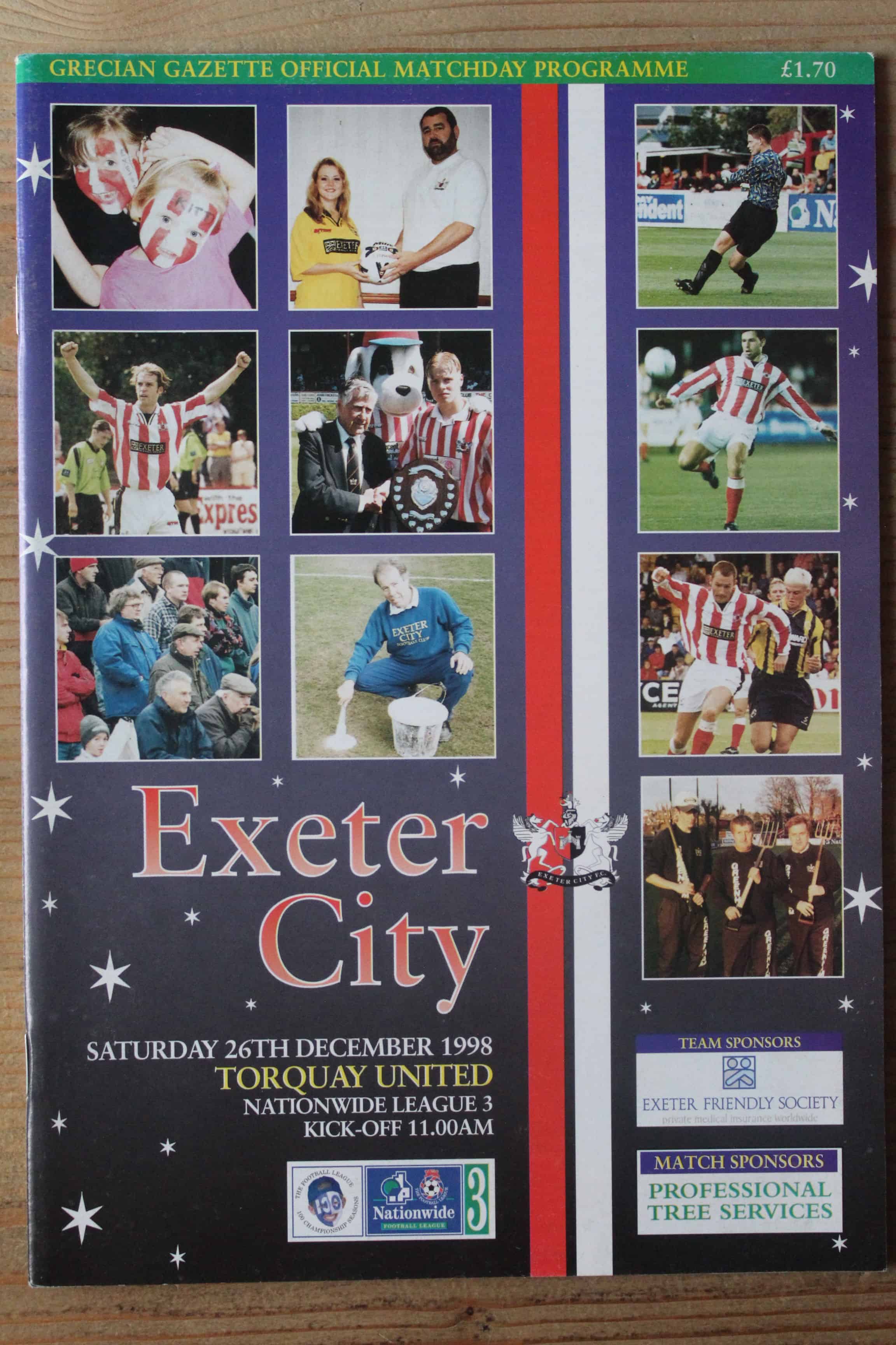 Exeter City FC v Torquay United FC