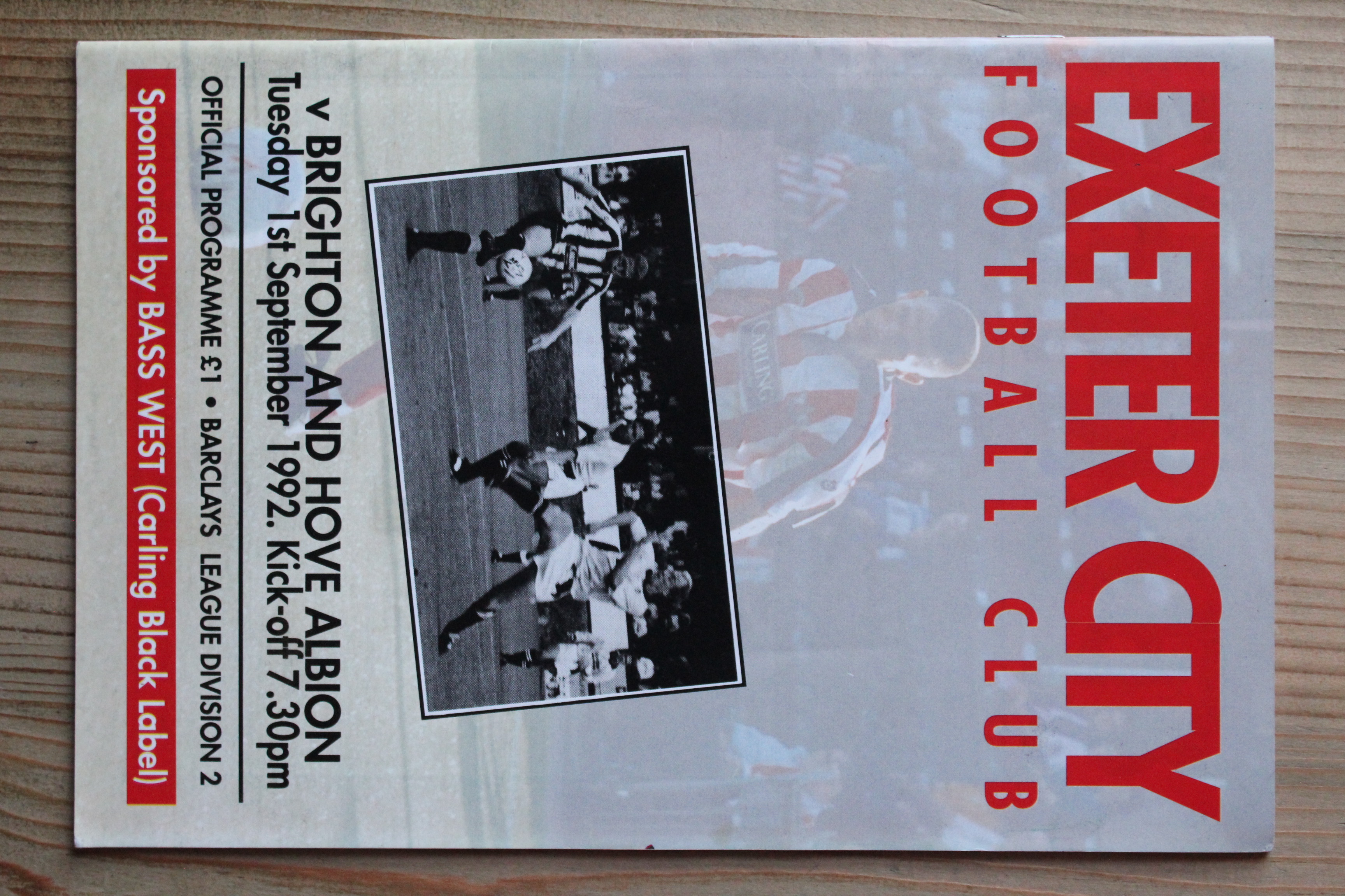 Exeter City FC v Brighton & Hove Albion FC