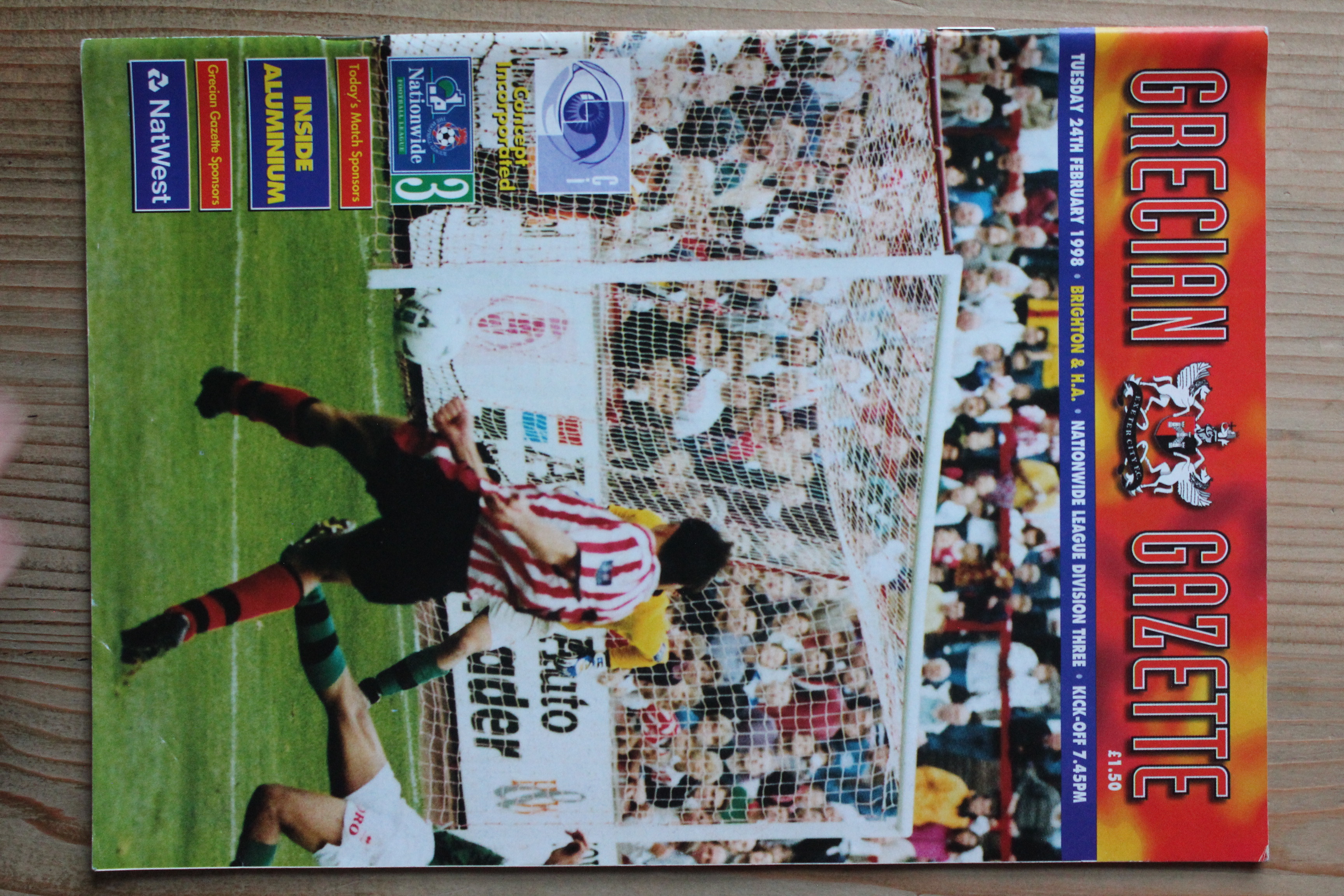 Exeter City FC v Brighton & Hove Albion FC