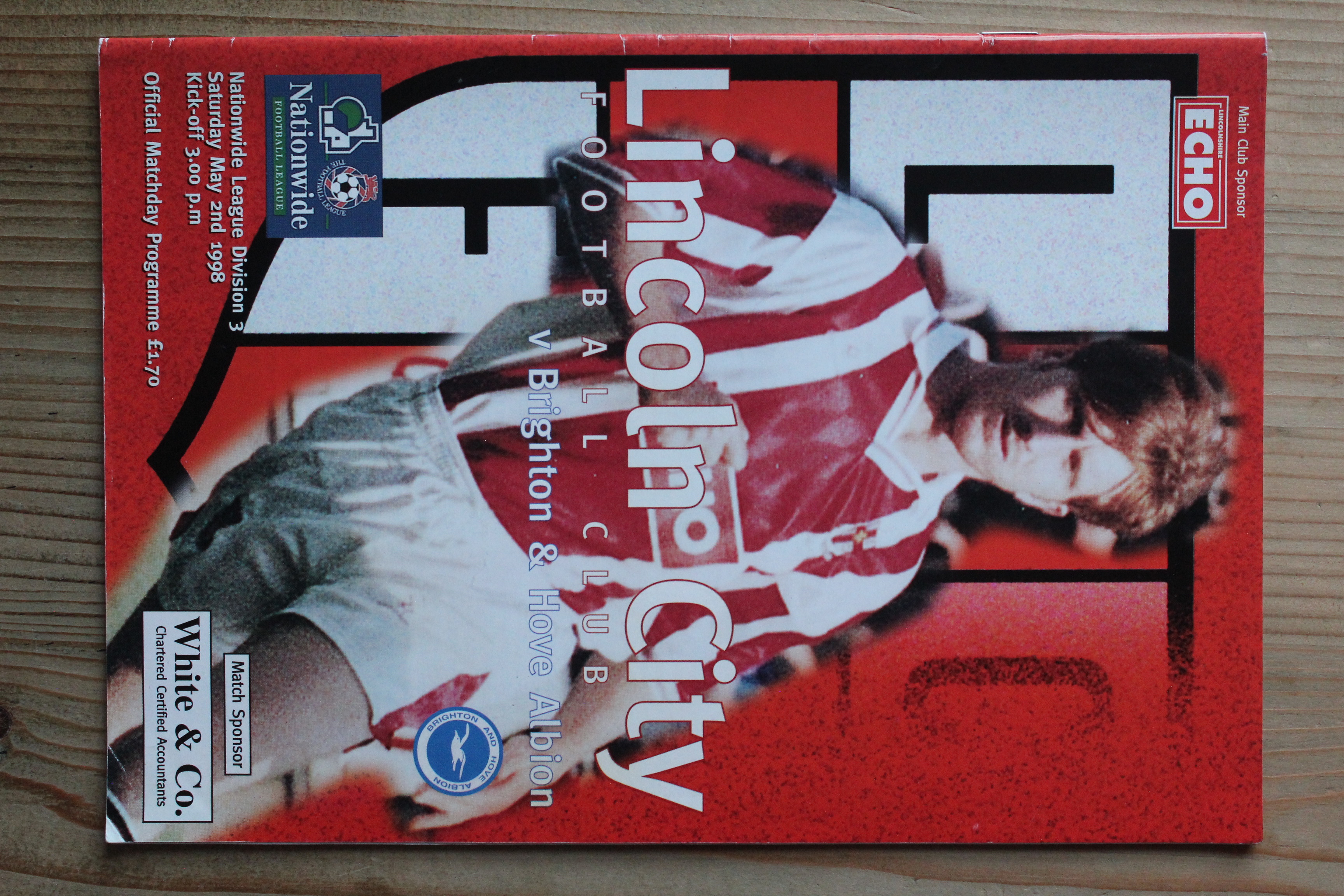 Lincoln City FC v Brighton & Hove Albion FC