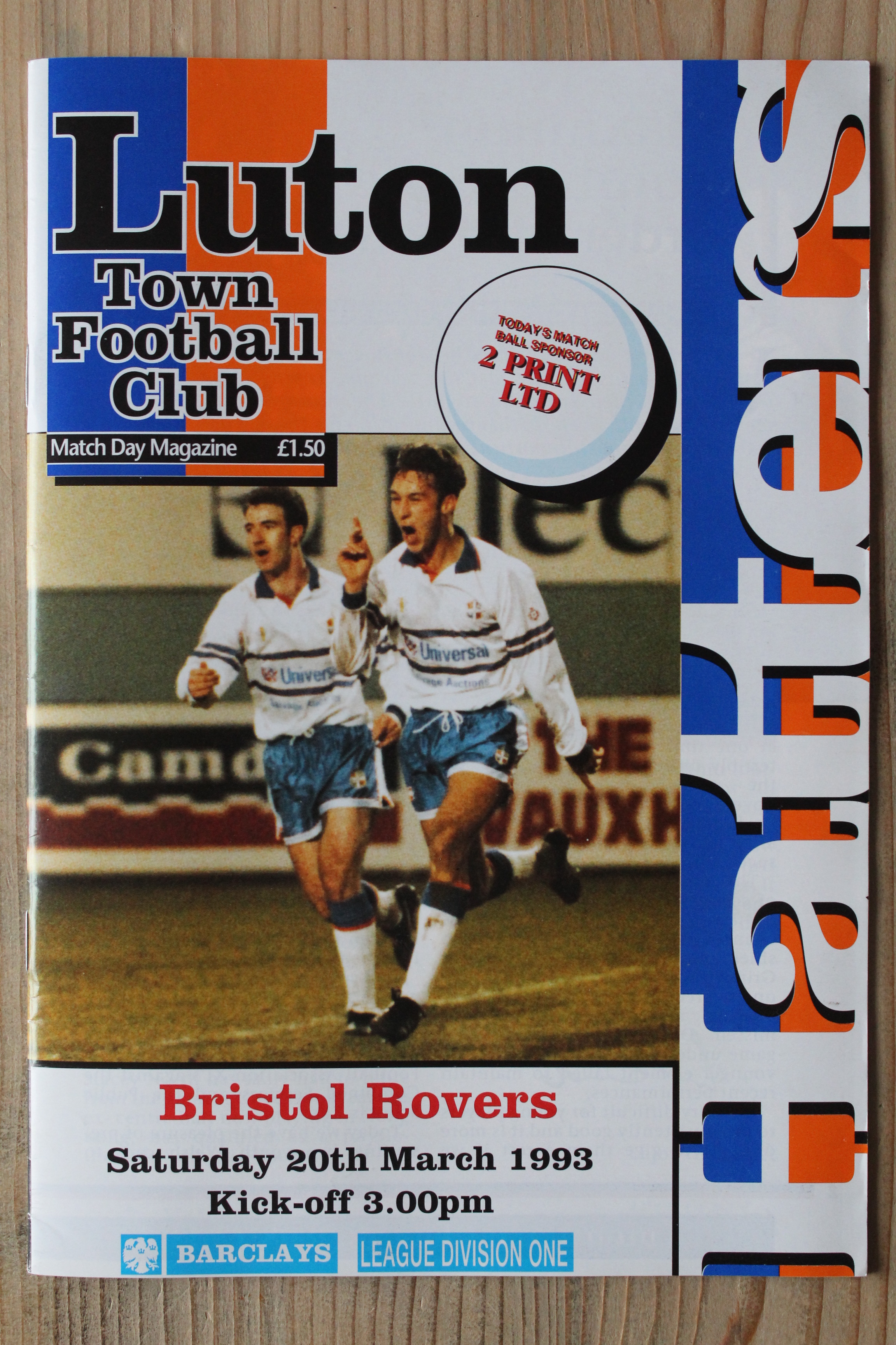 Luton Town FC v Bristol Rovers FC