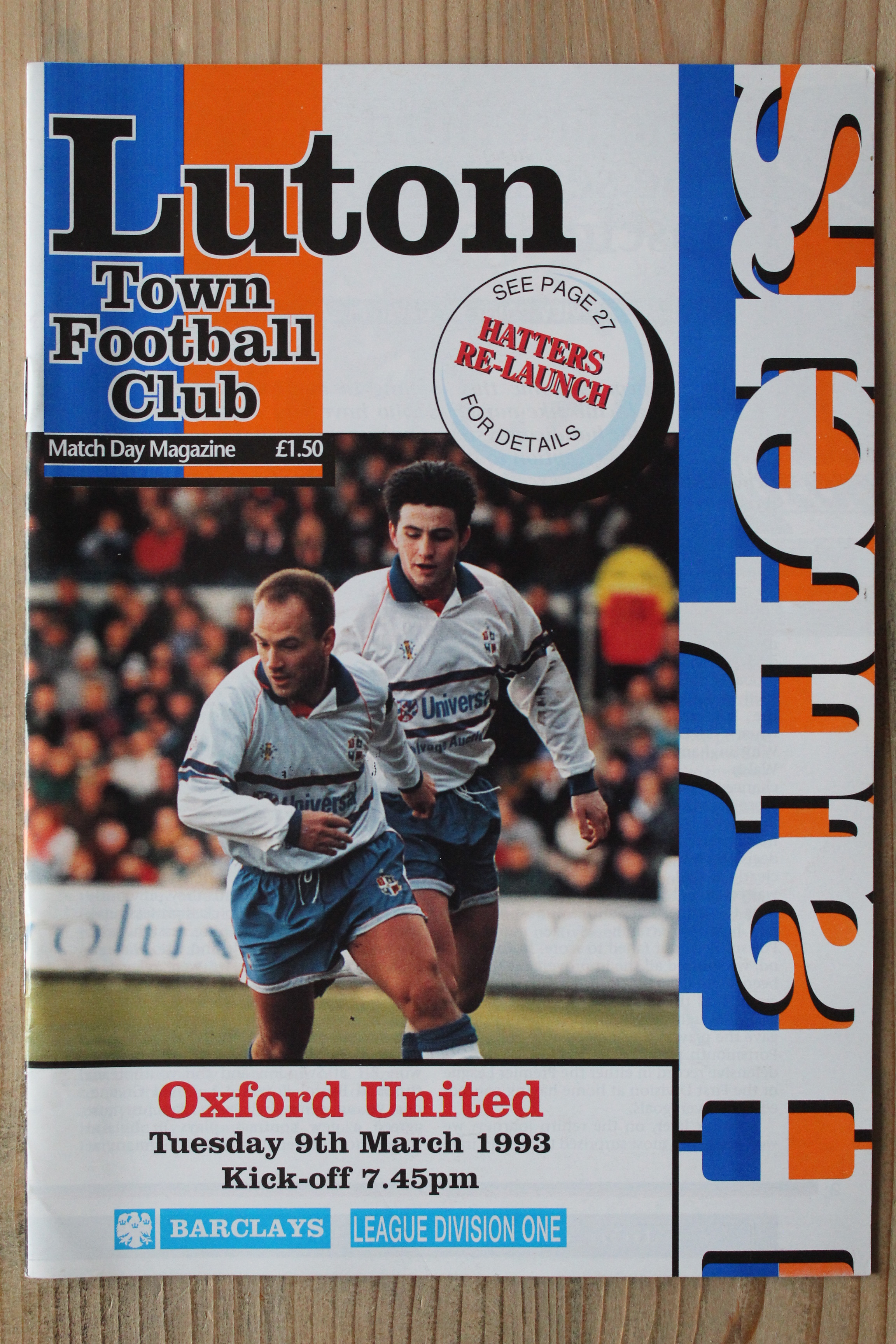 Luton Town FC v Oxford United FC