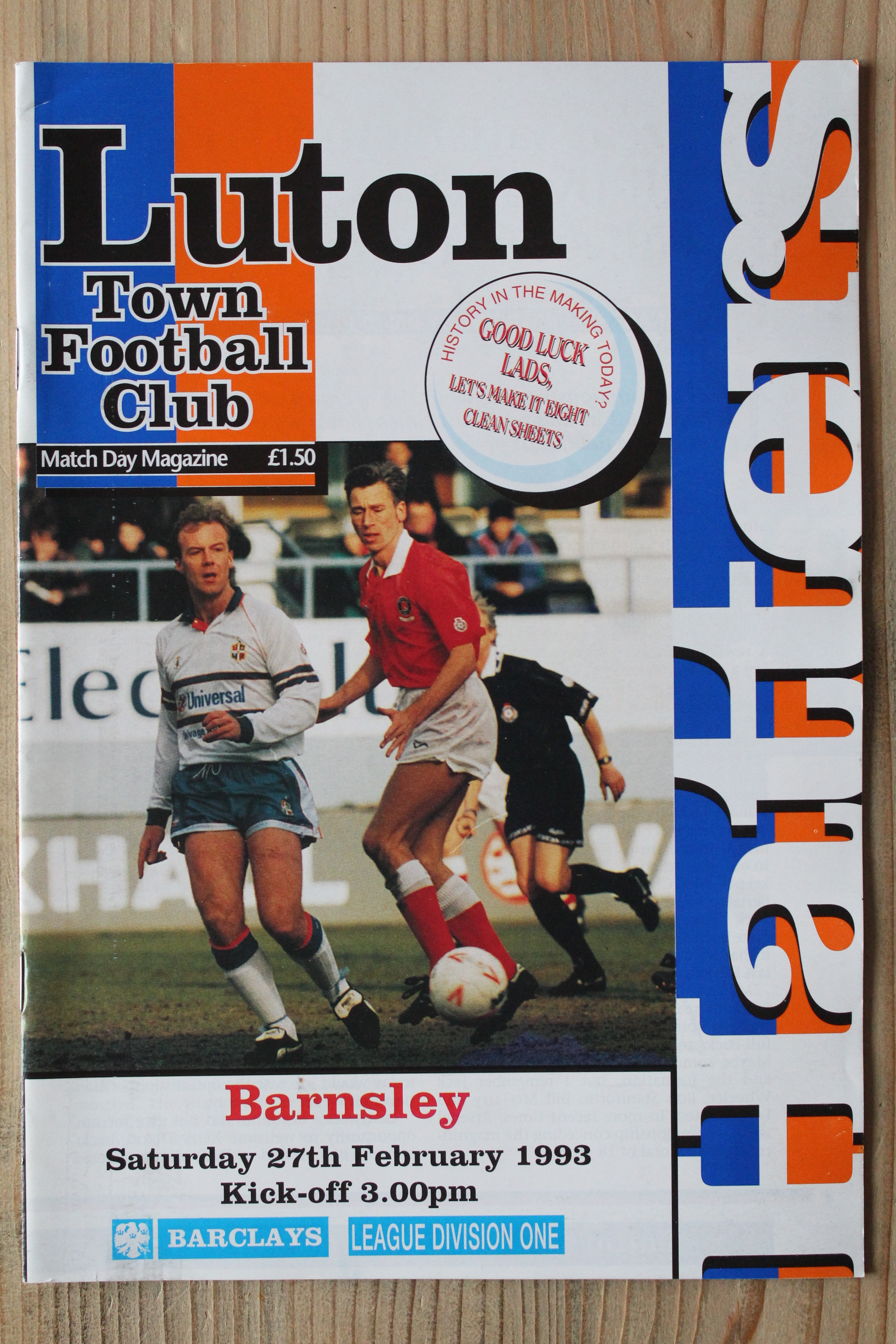 Luton Town FC v Barnsley FC