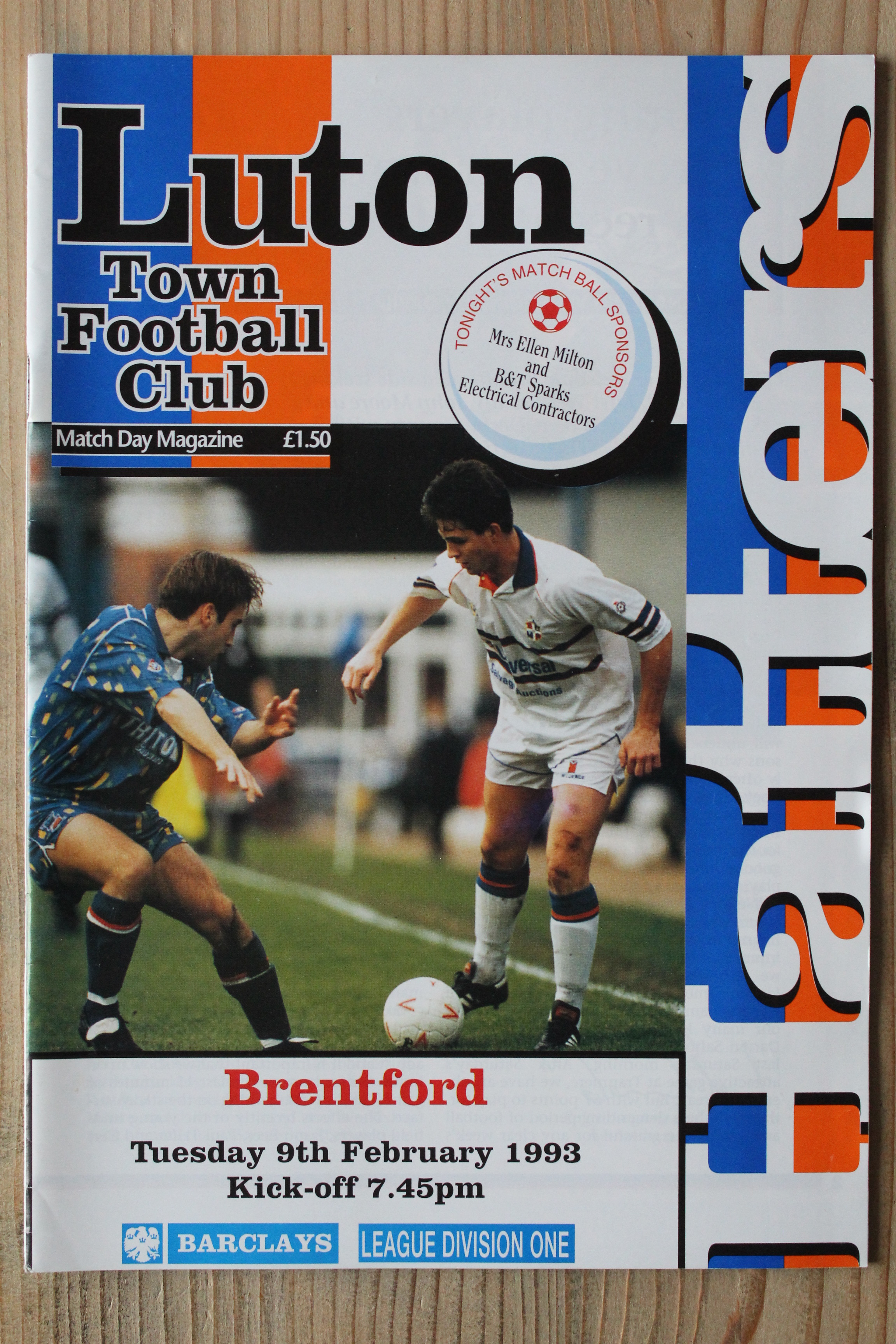 Luton Town FC v Brentford FC