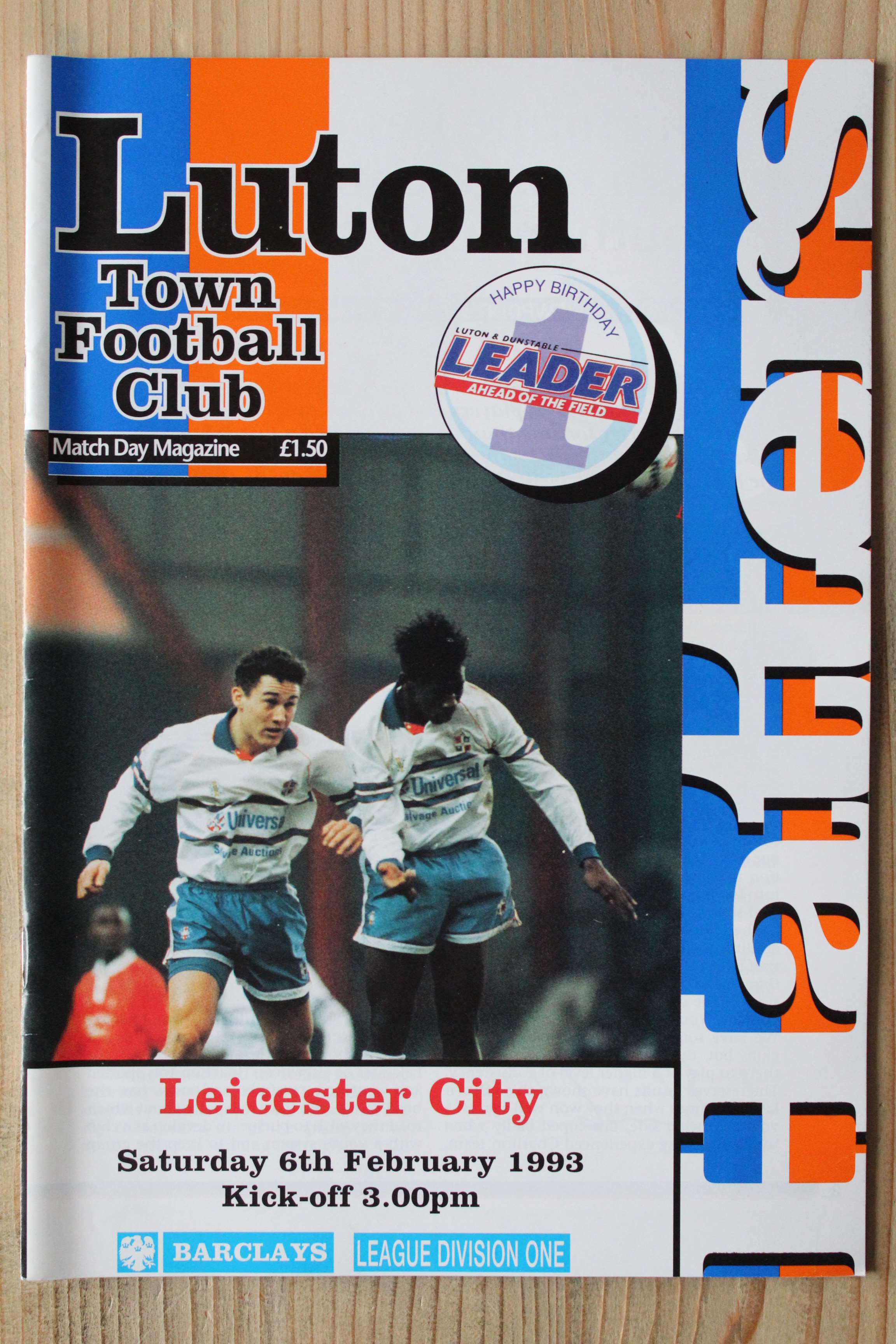 Luton Town FC v Leicester City FC