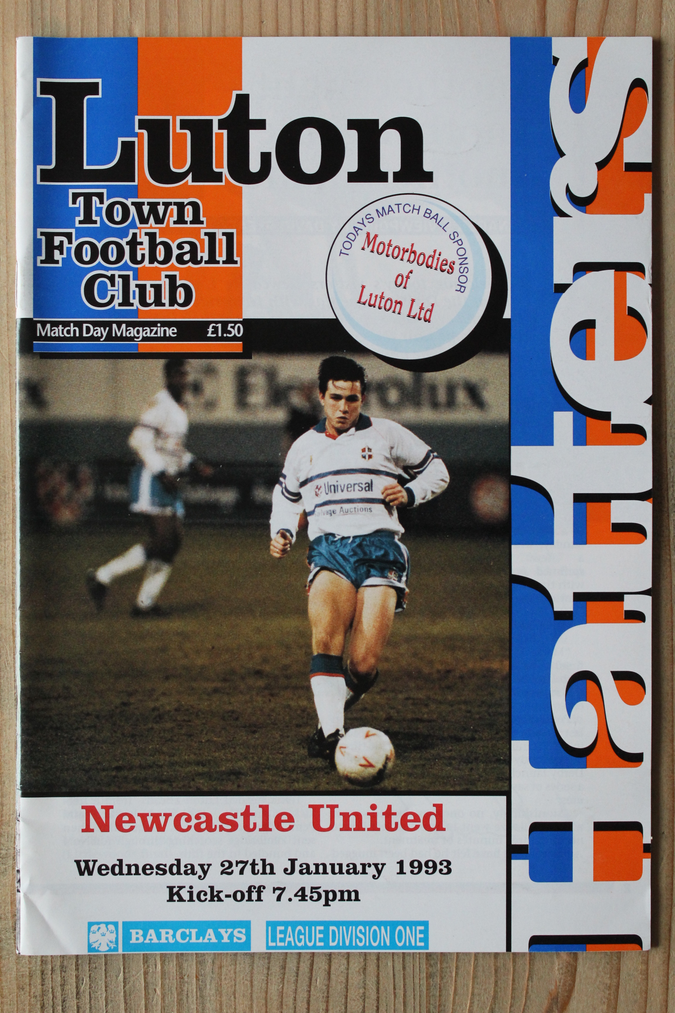 Luton Town FC v Newcastle United FC