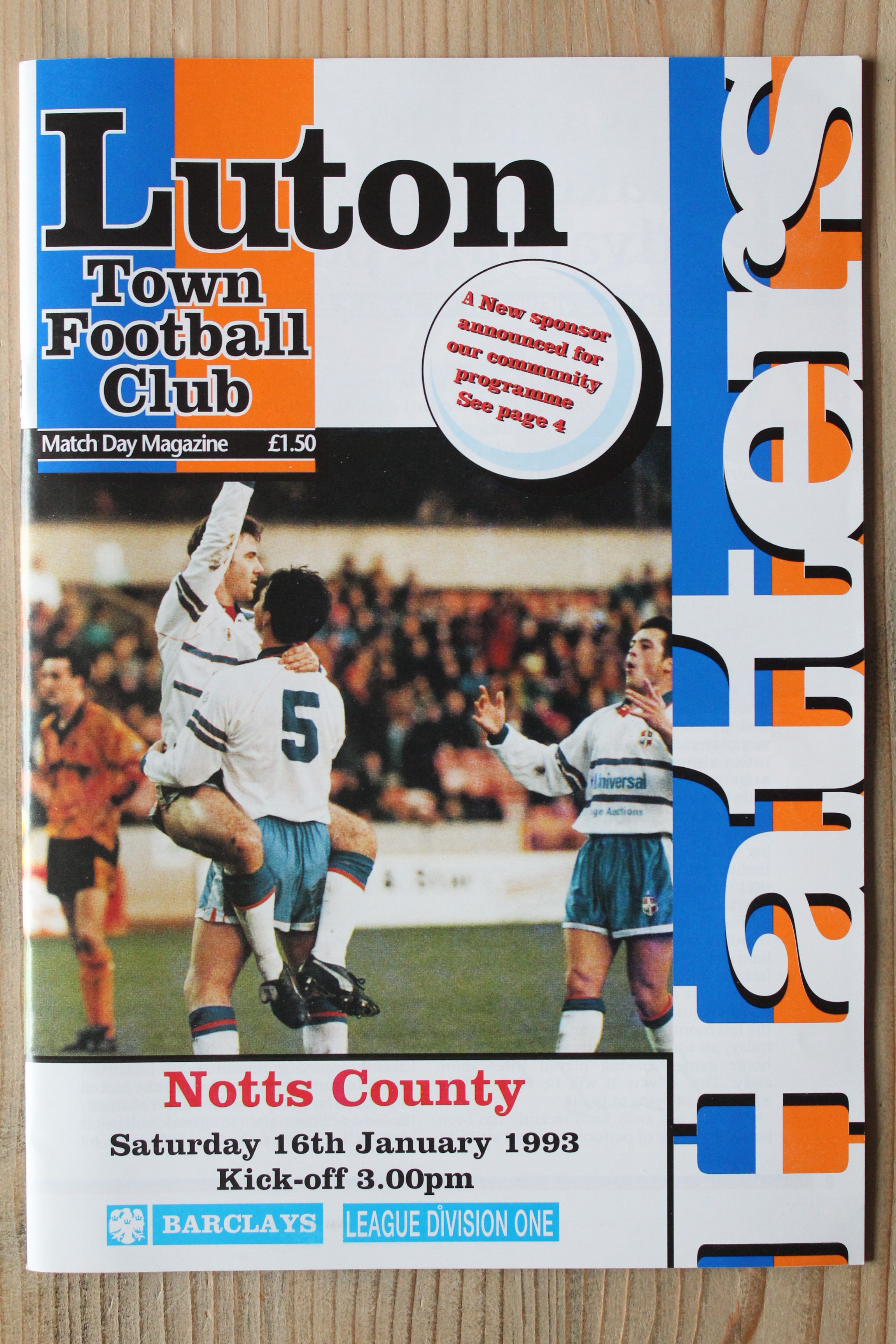 Luton Town FC v Notts County FC