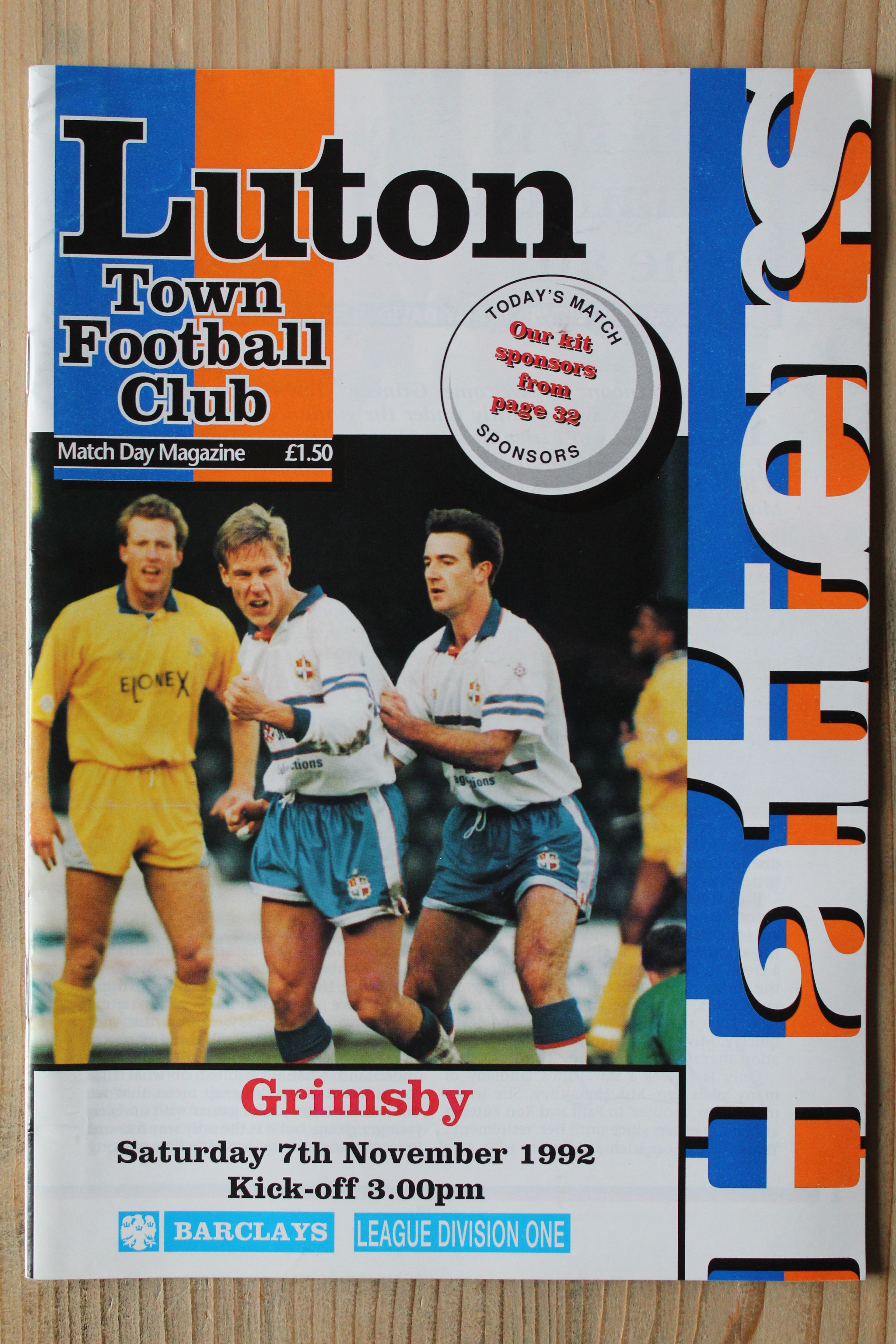 Luton Town FC v Grimsby Town FC