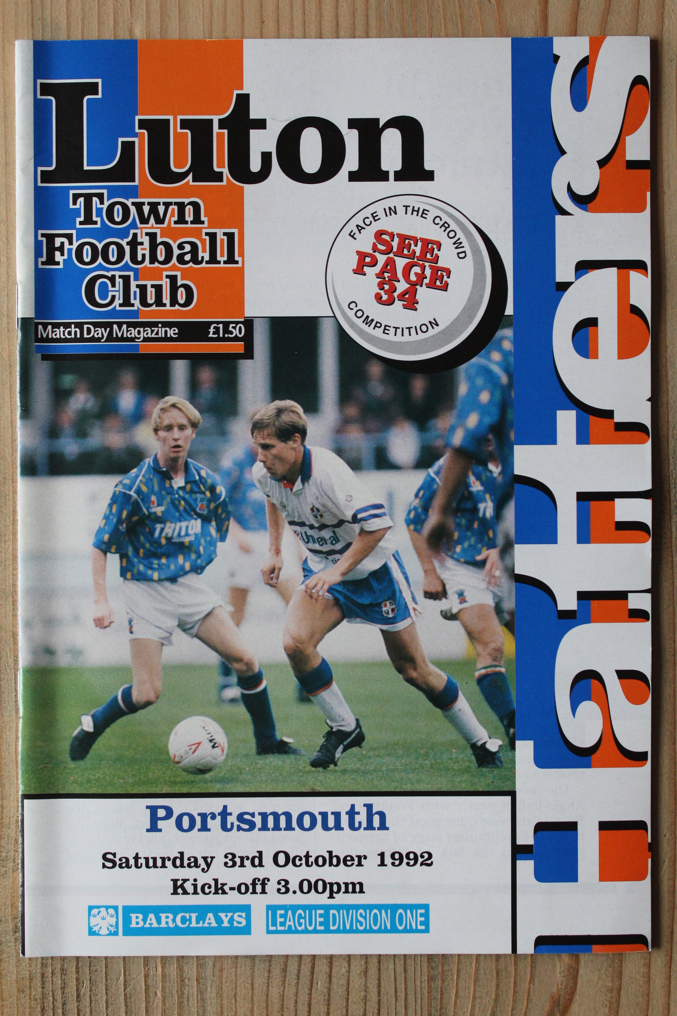 Luton Town FC v Portsmouth FC