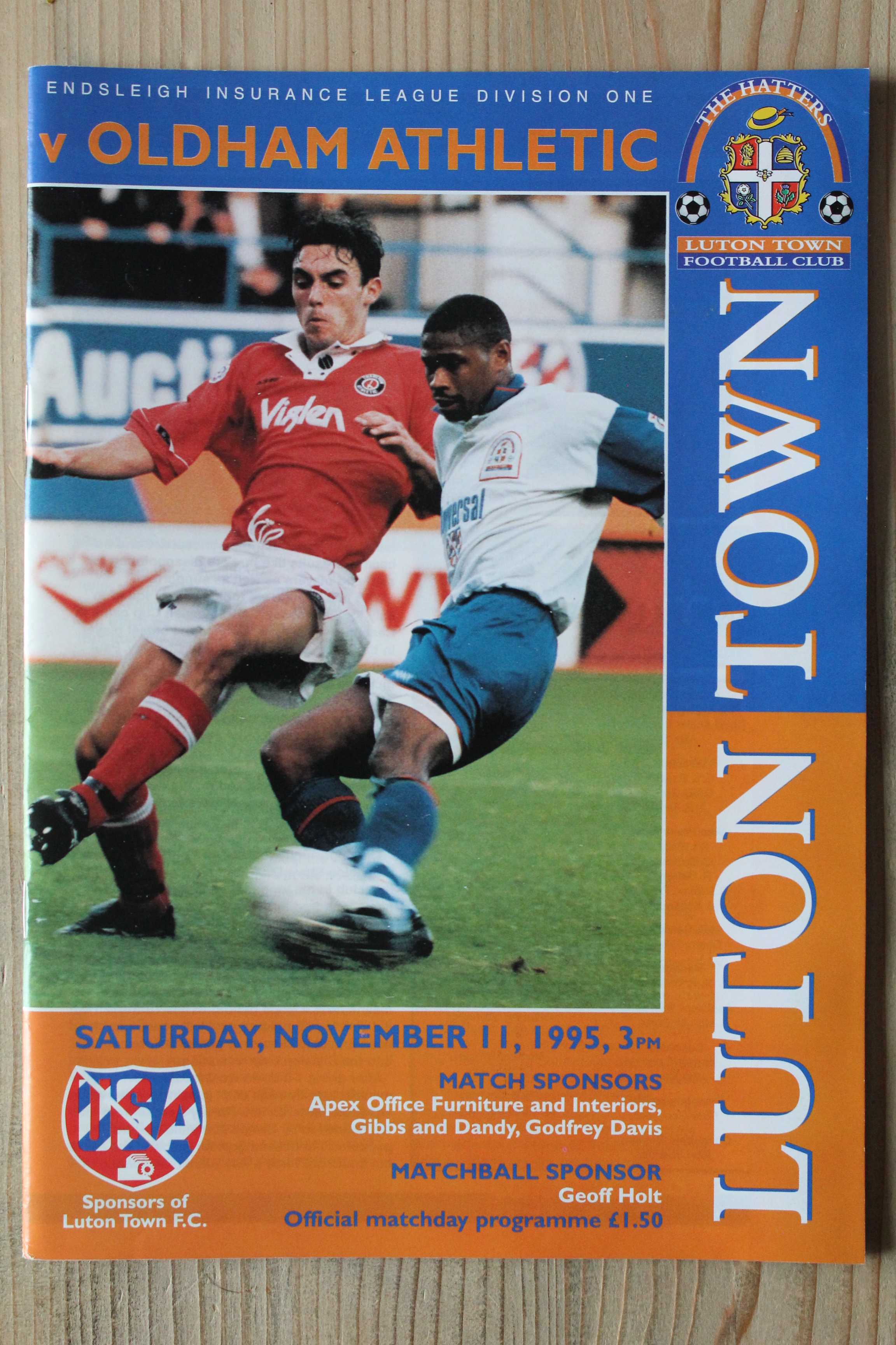 Luton Town FC v Oldham Athletic FC