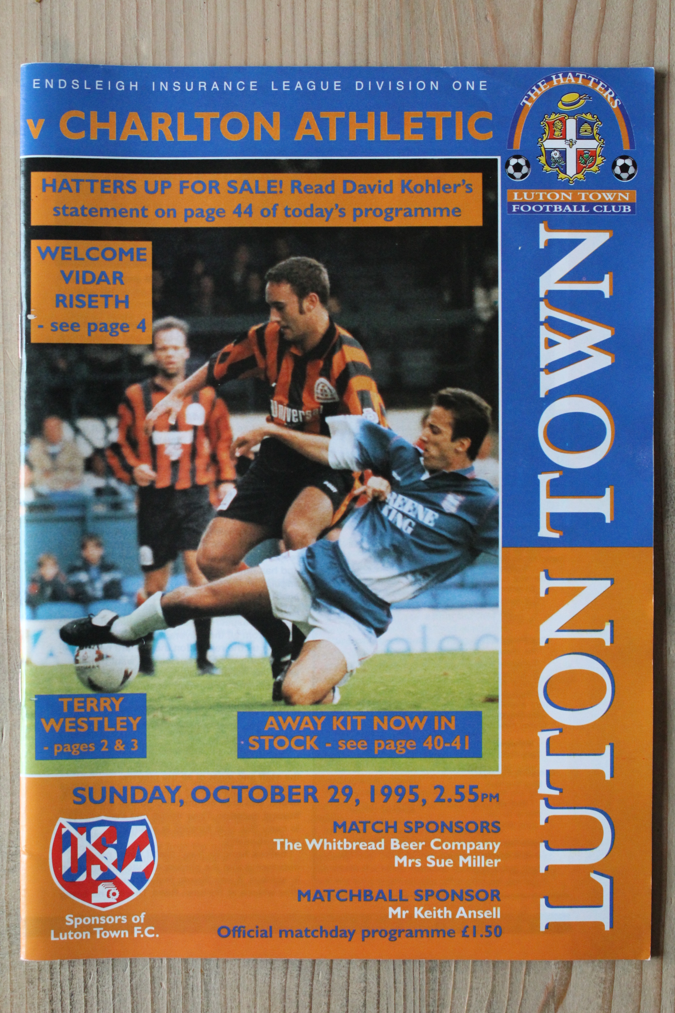 Luton Town FC v Charlton Athletic FC