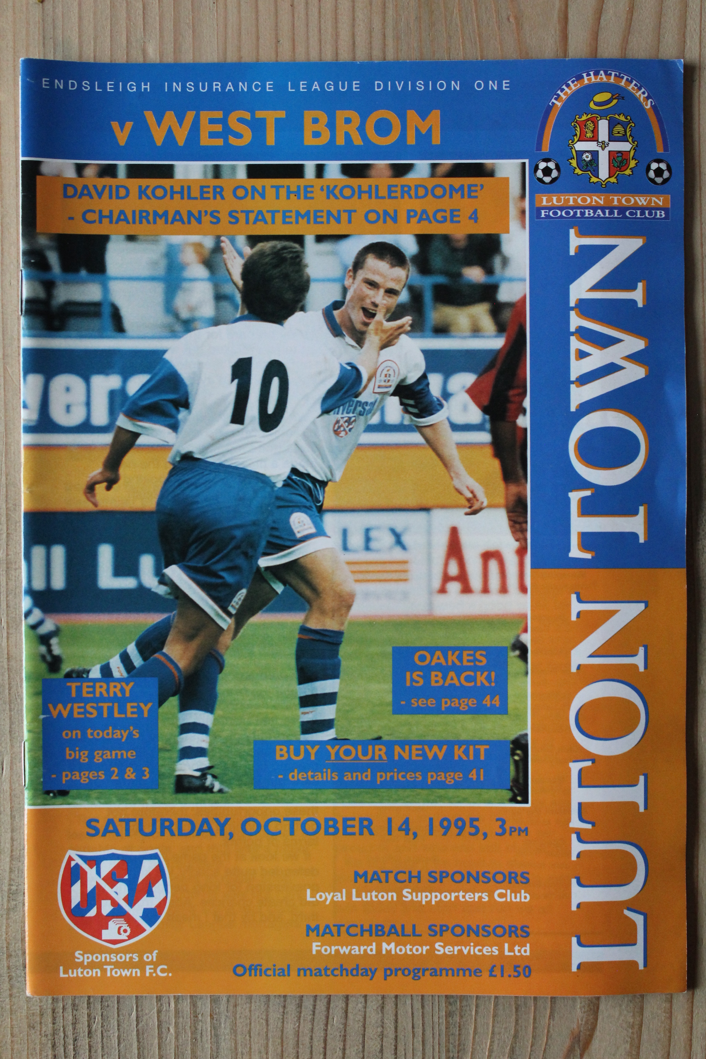 Luton Town FC v West Bromwich Albion FC 