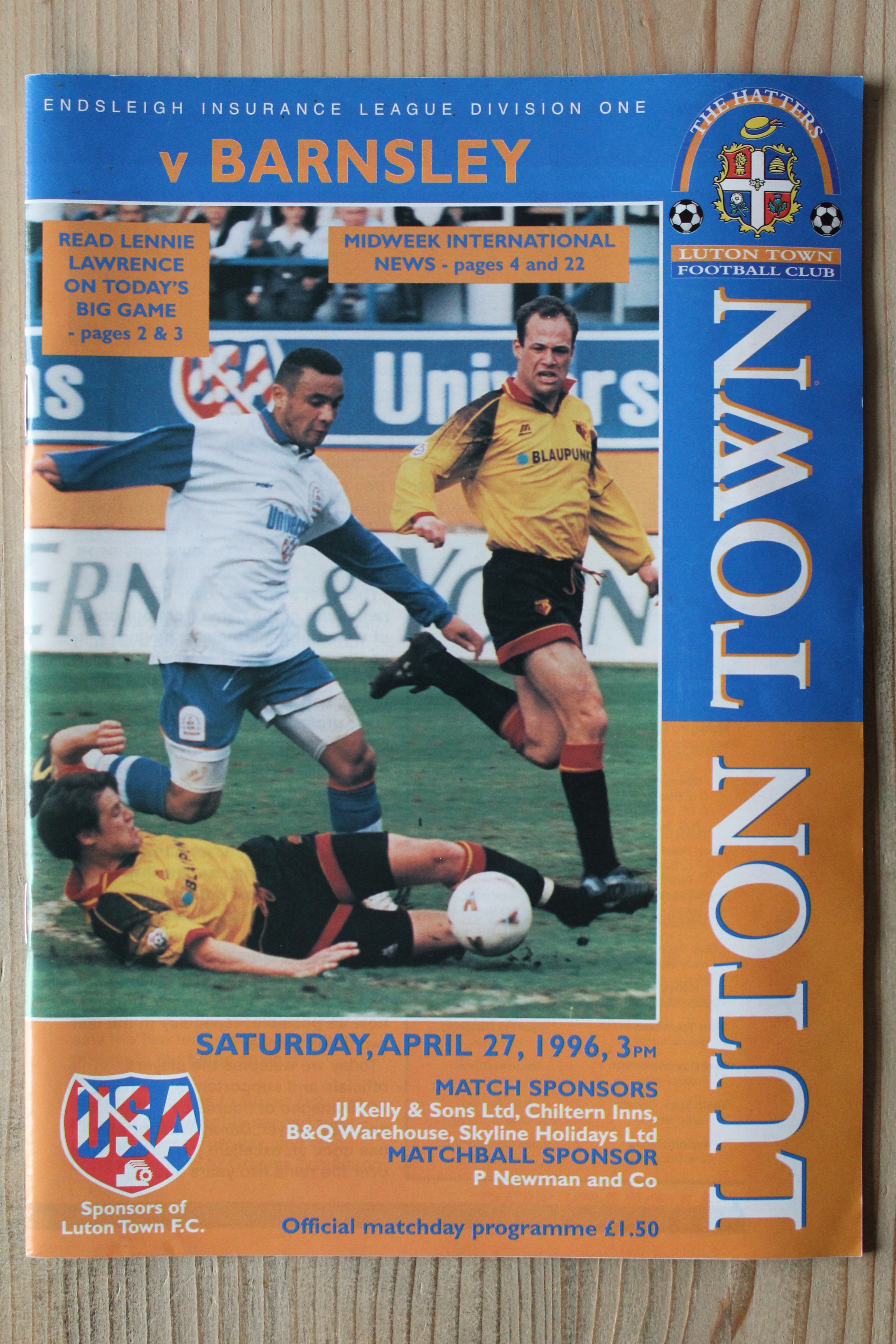 Luton Town FC v Barnsley FC