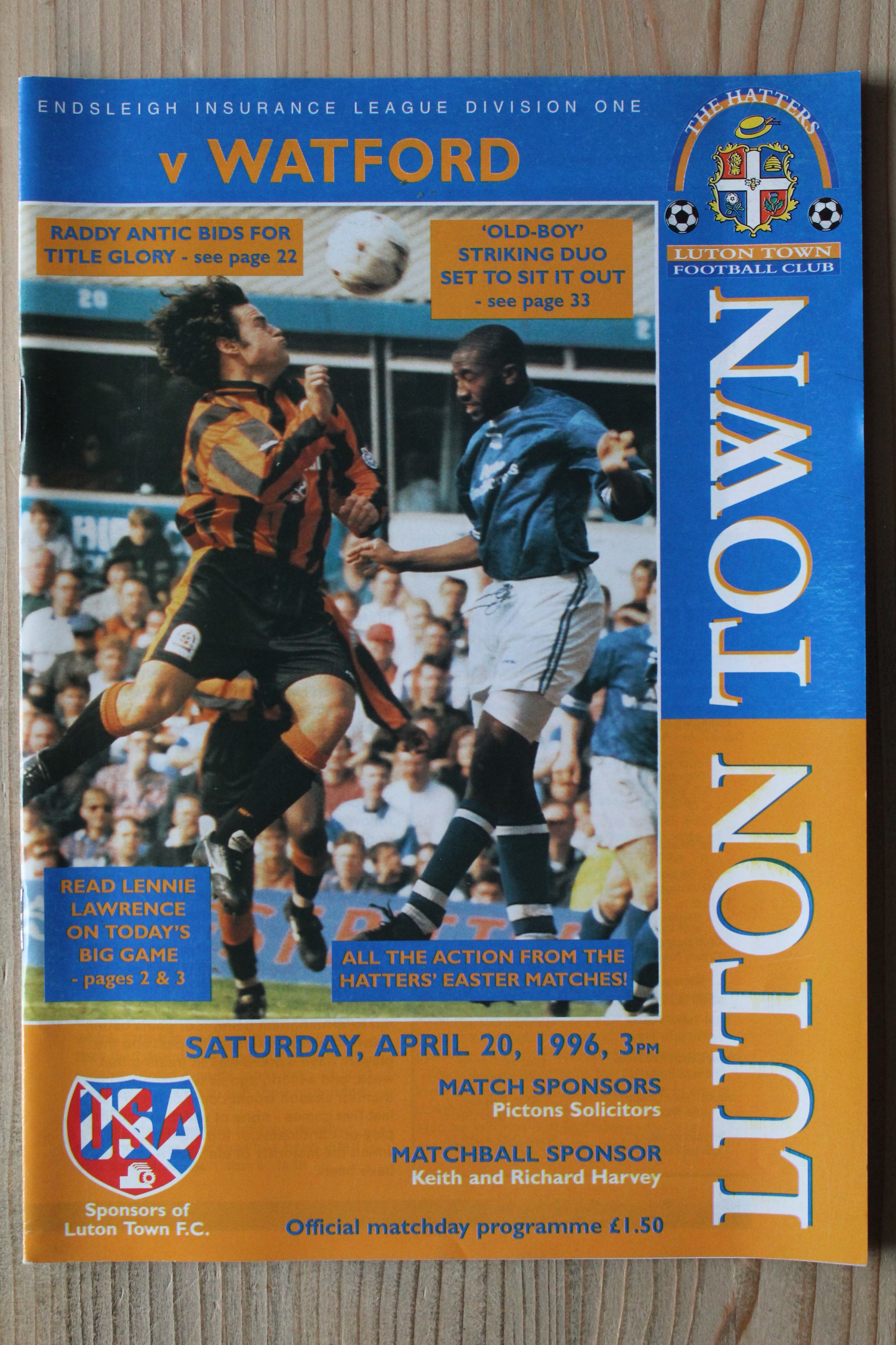 Luton Town FC v Watford FC