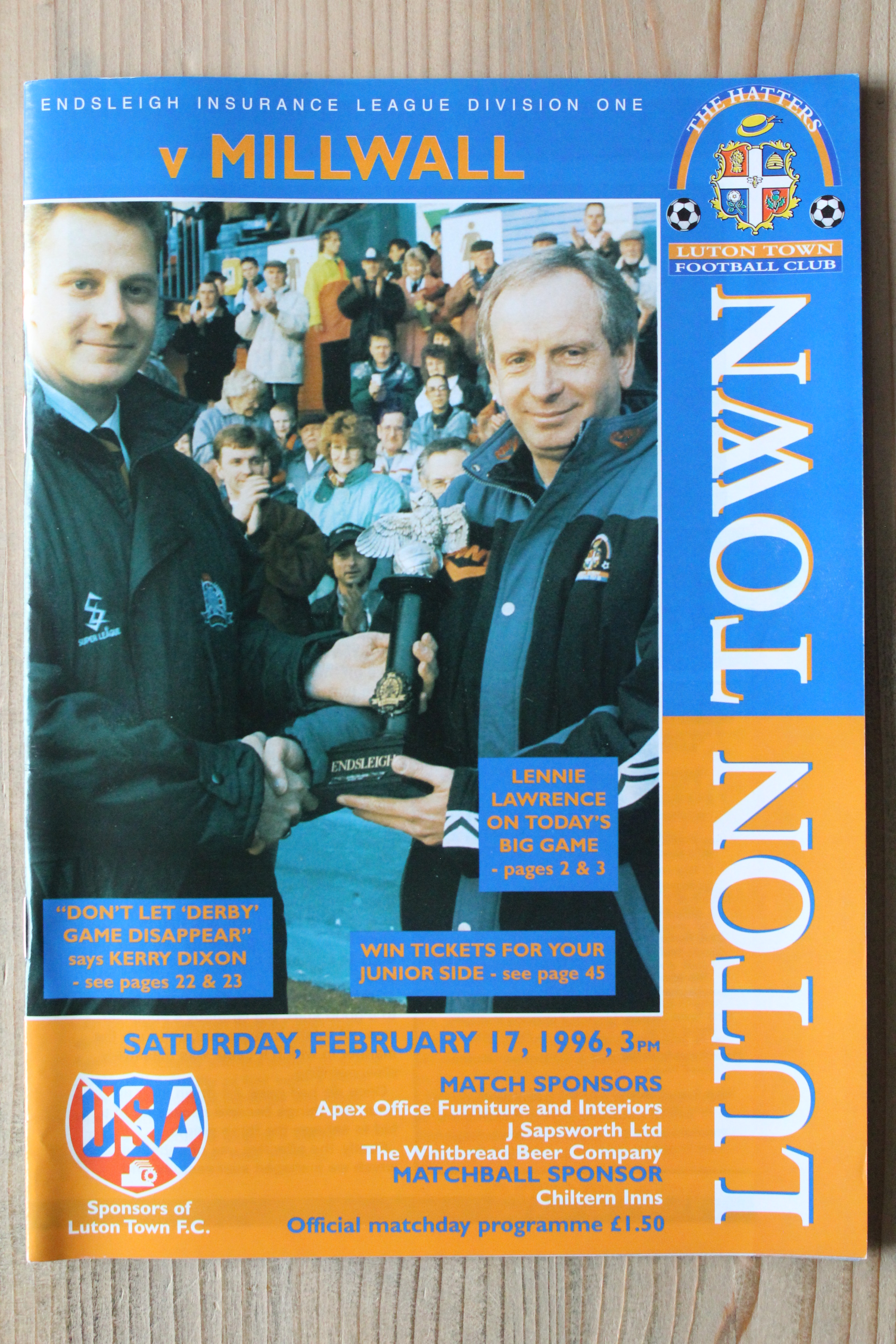 Luton Town FC v Millwall FC