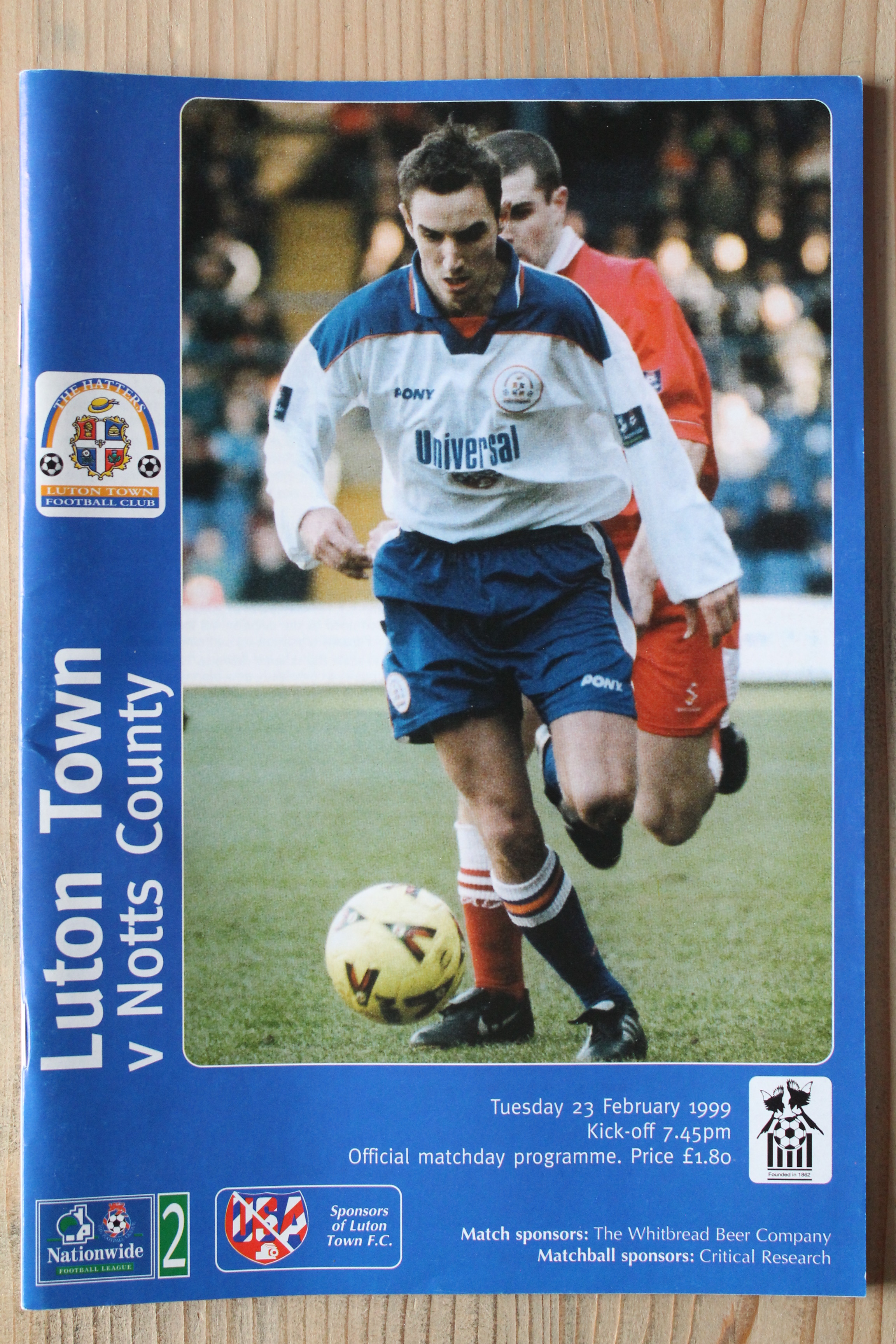 Luton Town FC v Notts County FC