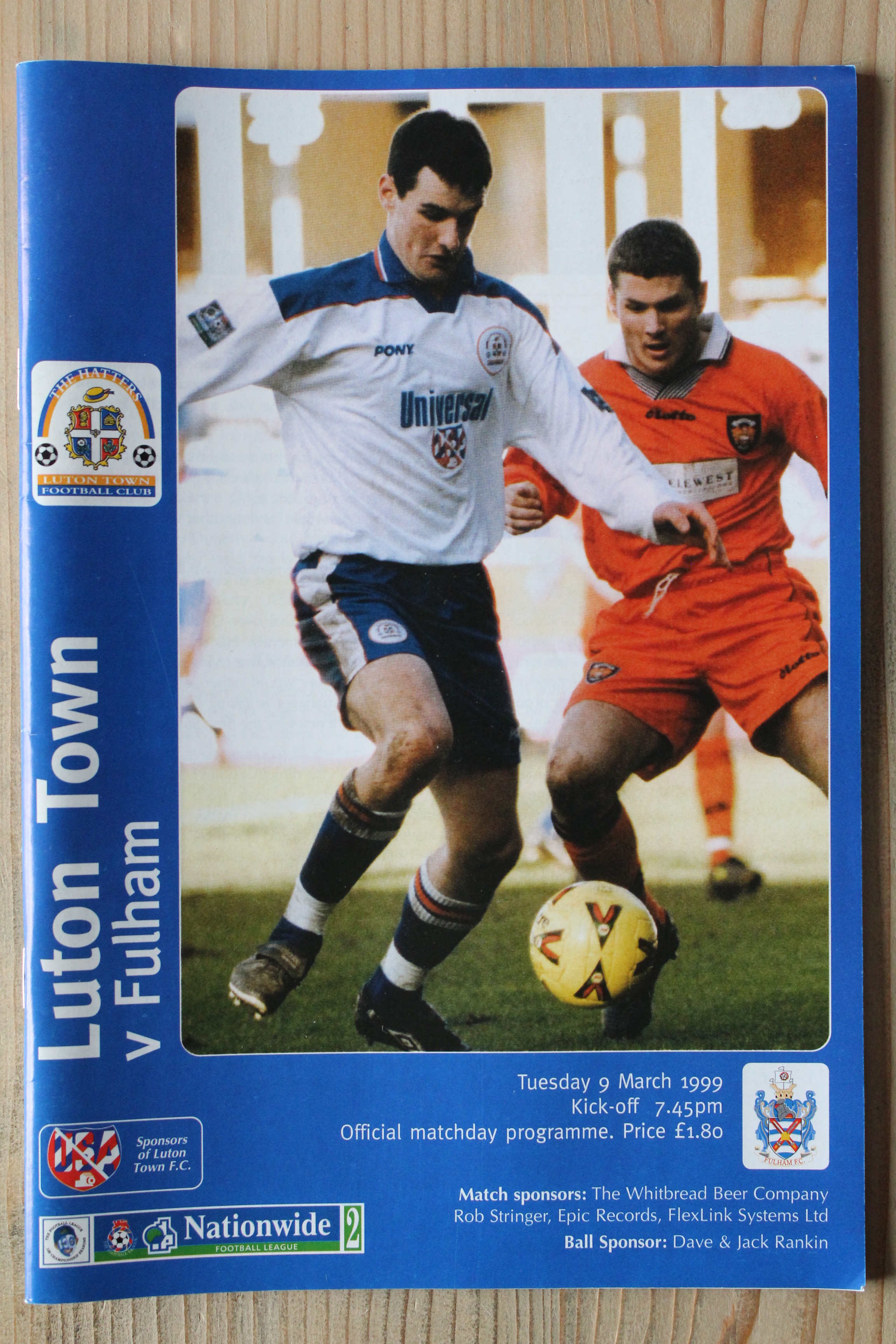 Luton Town FC v Fulham FC