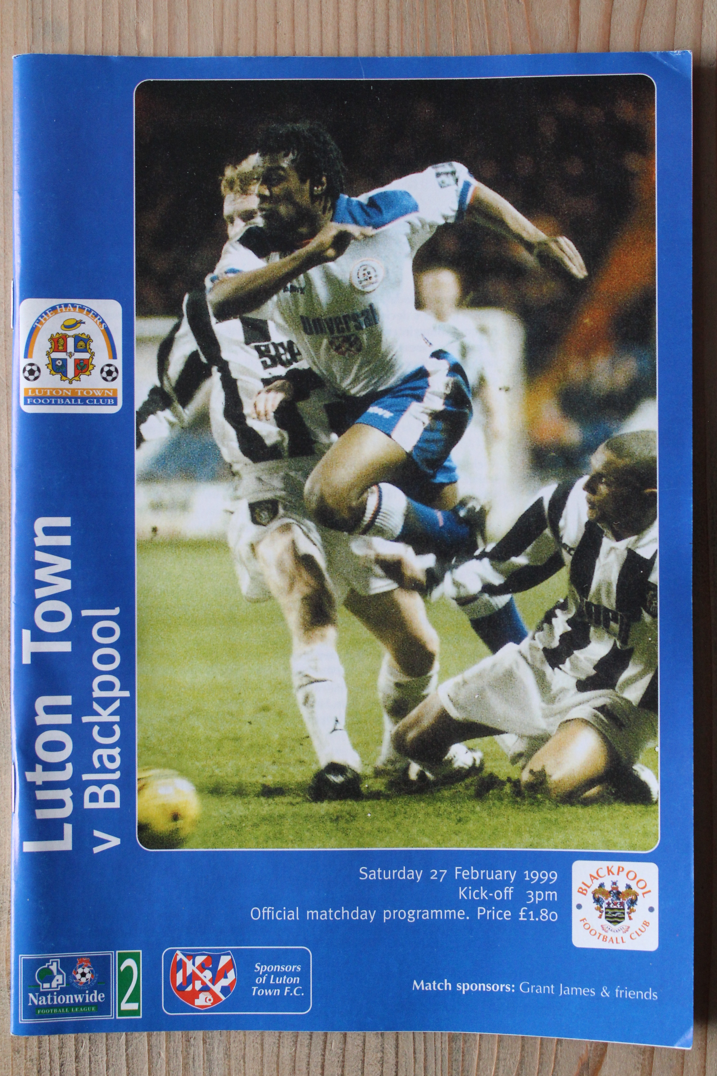 Luton Town FC v Blackpool FC