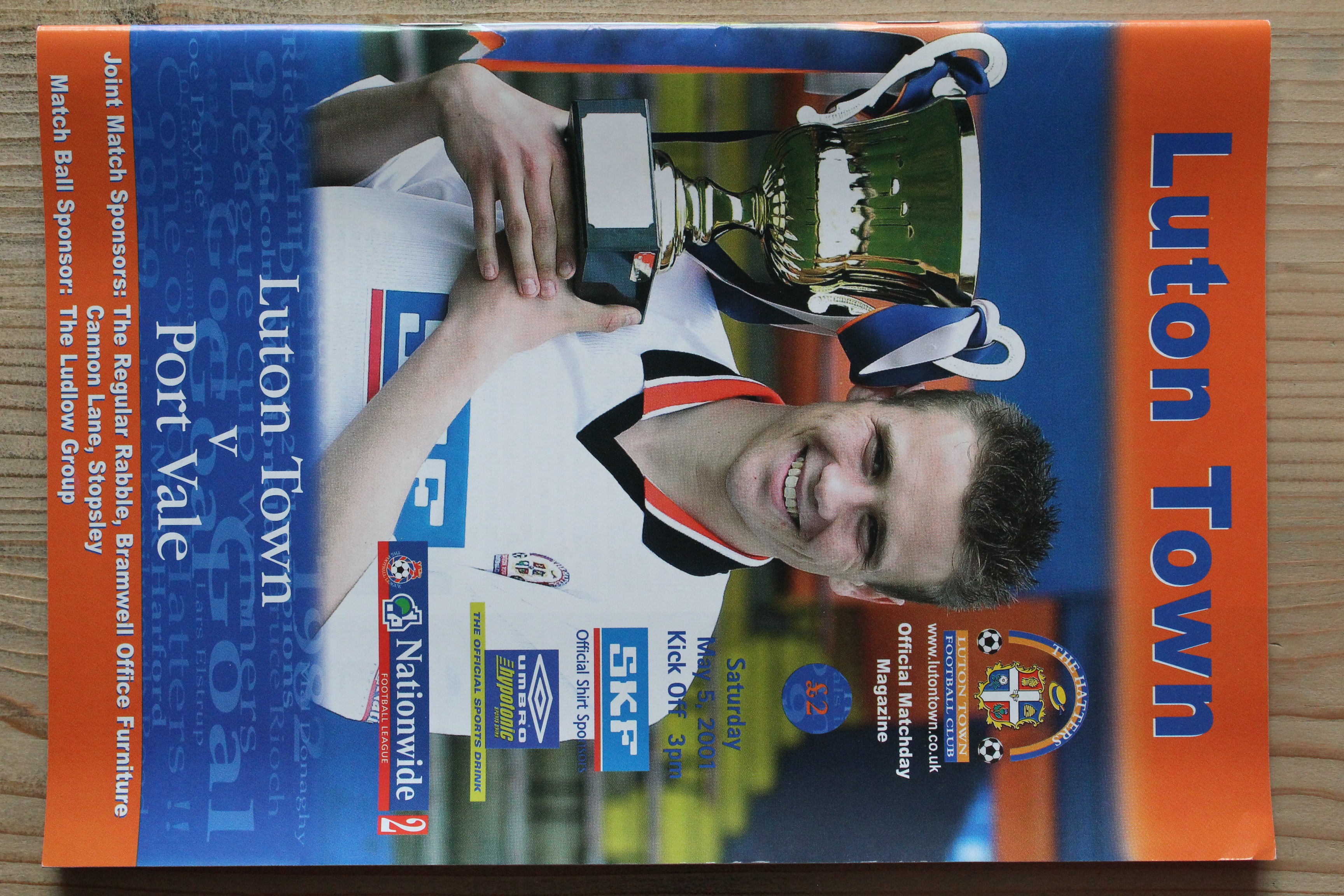 Luton Town FC v Port Vale FC