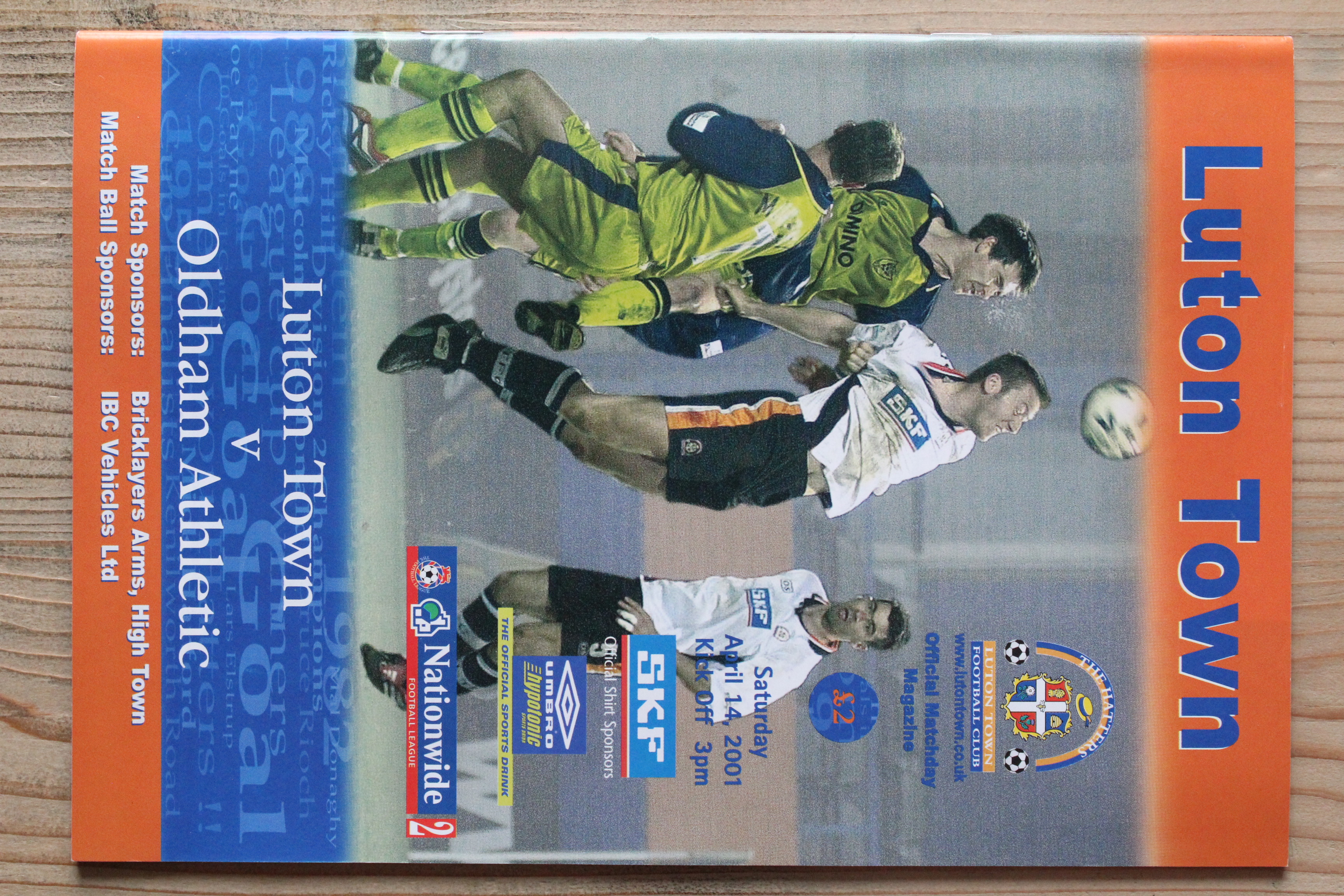 Luton Town FC v Oldham Athletic FC