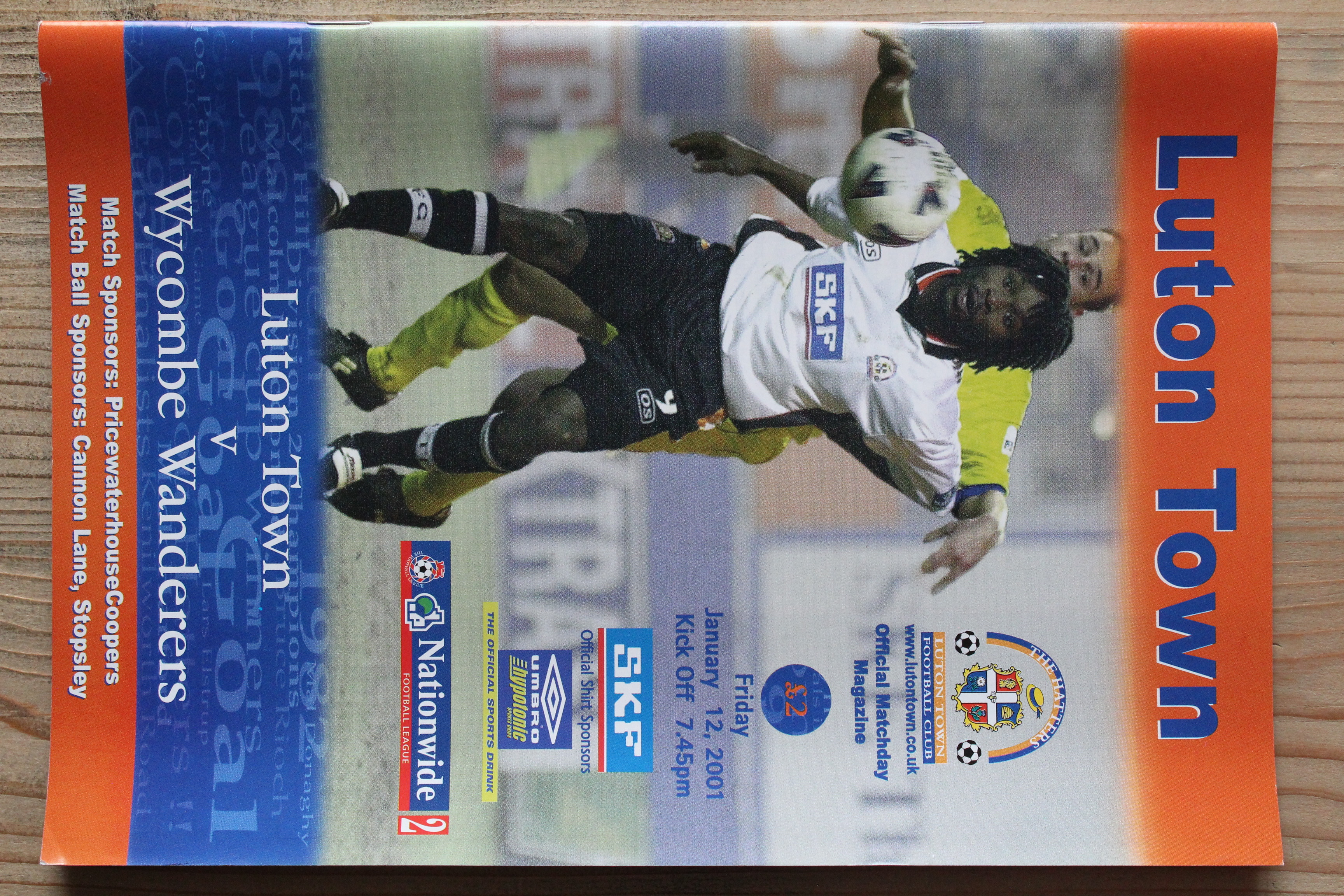 Luton Town FC v Wycombe Wanderers FC