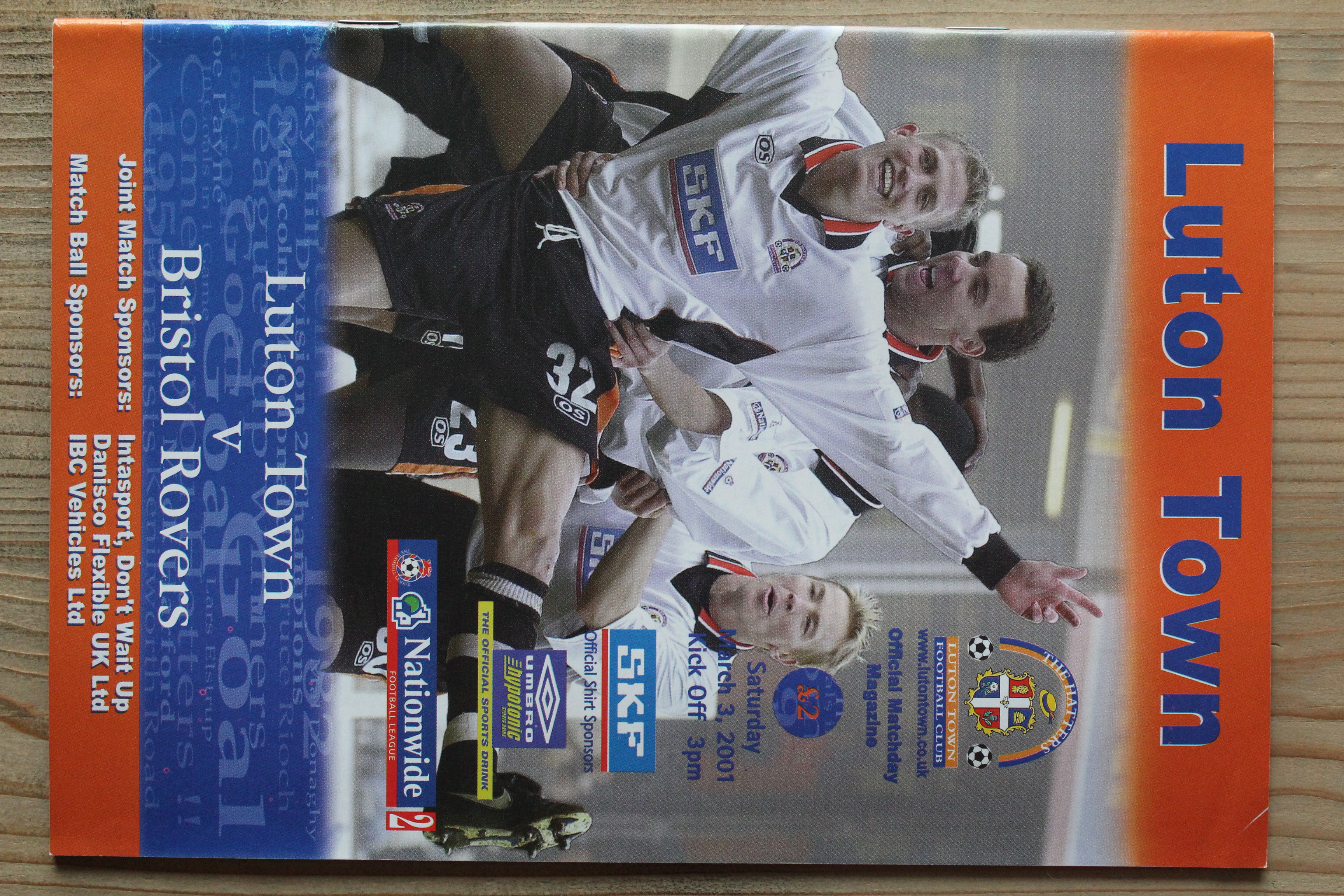 Luton Town FC v Bristol Rovers FC