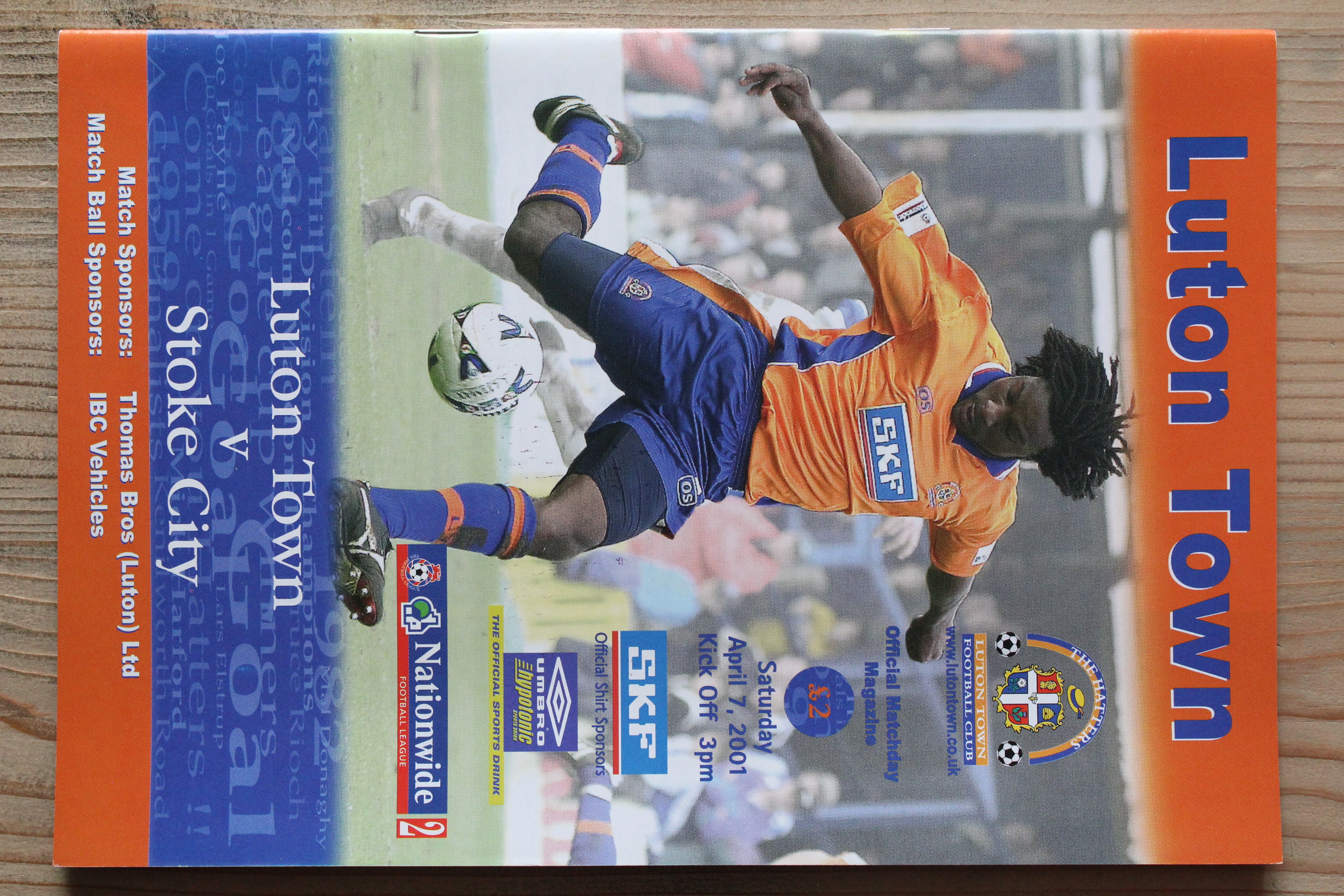 Luton Town FC v Stoke City FC