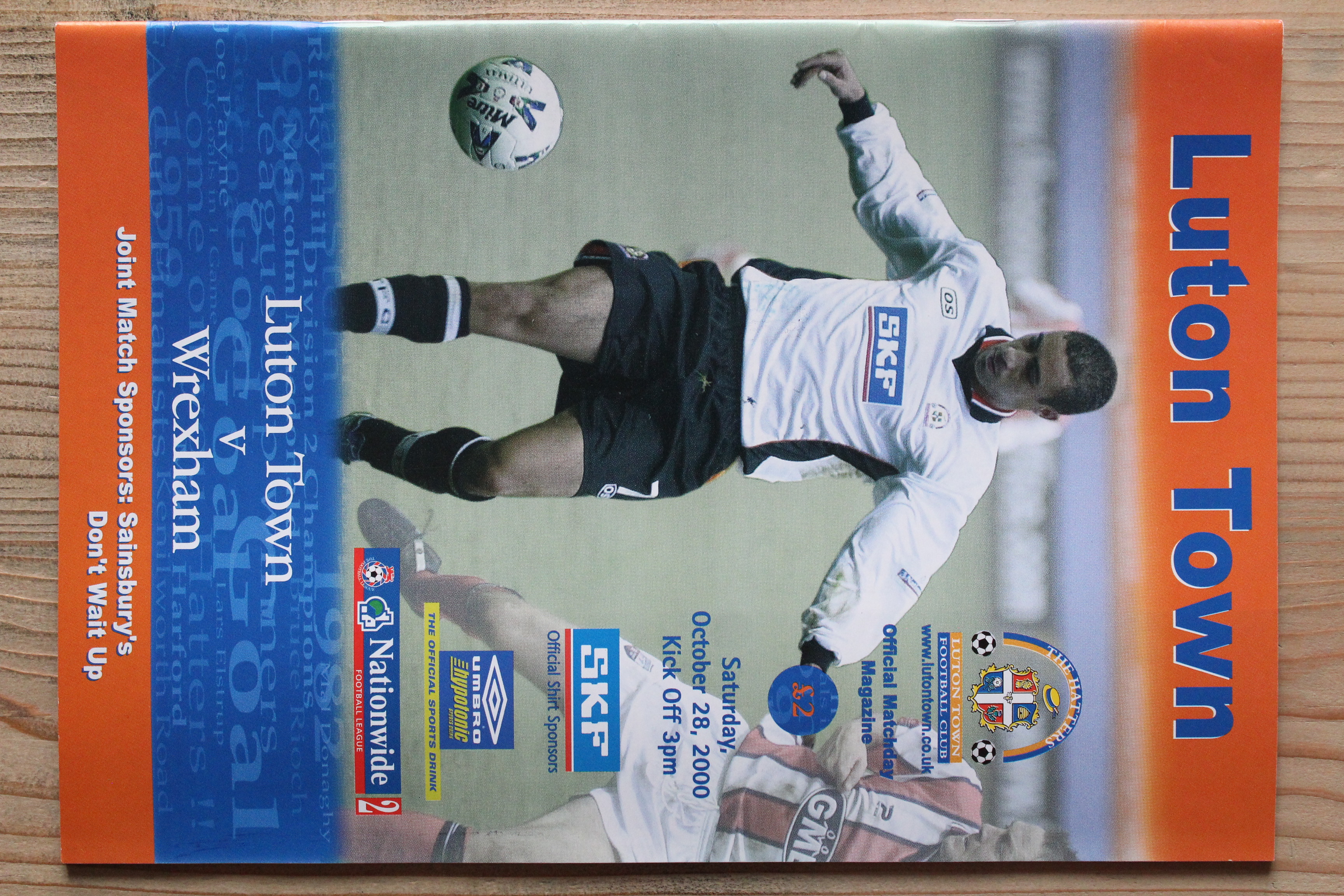 Luton Town FC v Wrexham FC