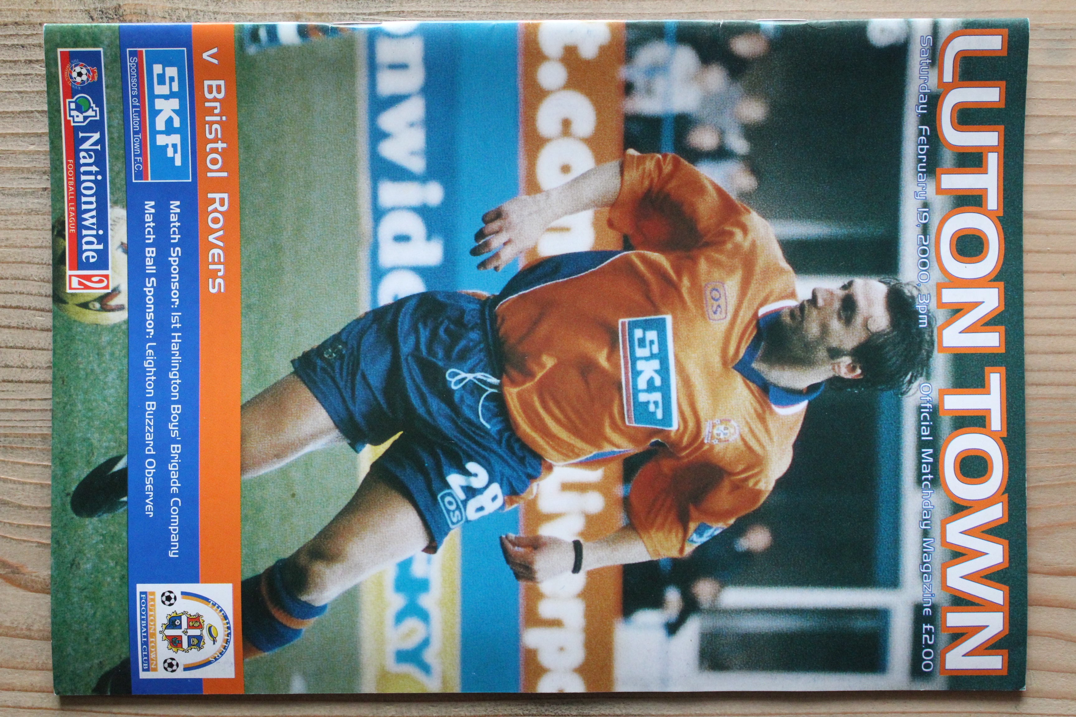 Luton Town FC v Bristol Rovers FC