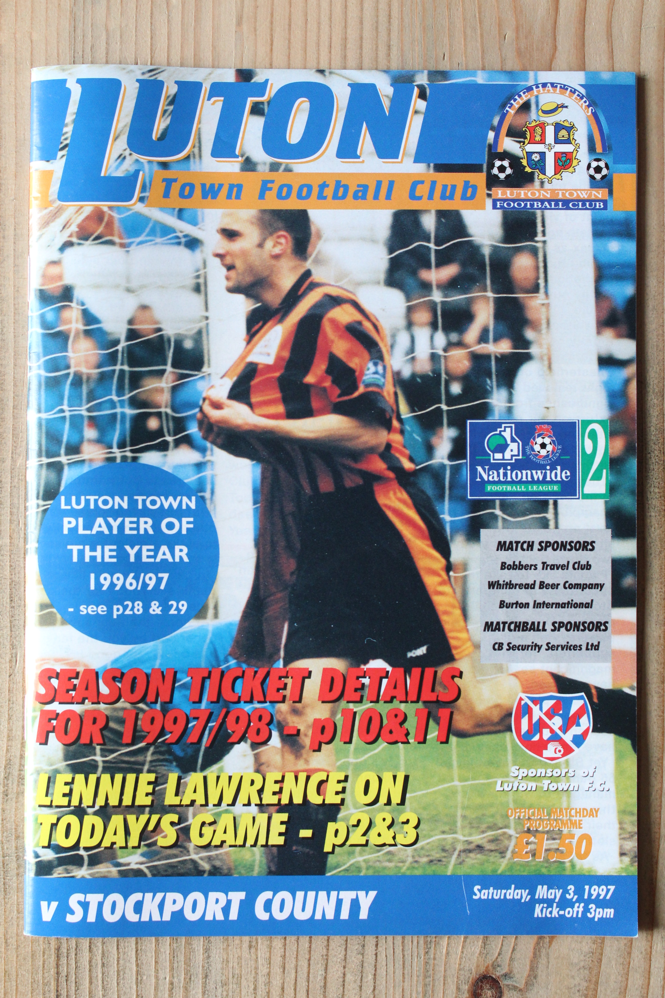 Luton Town FC v Stockport County FC